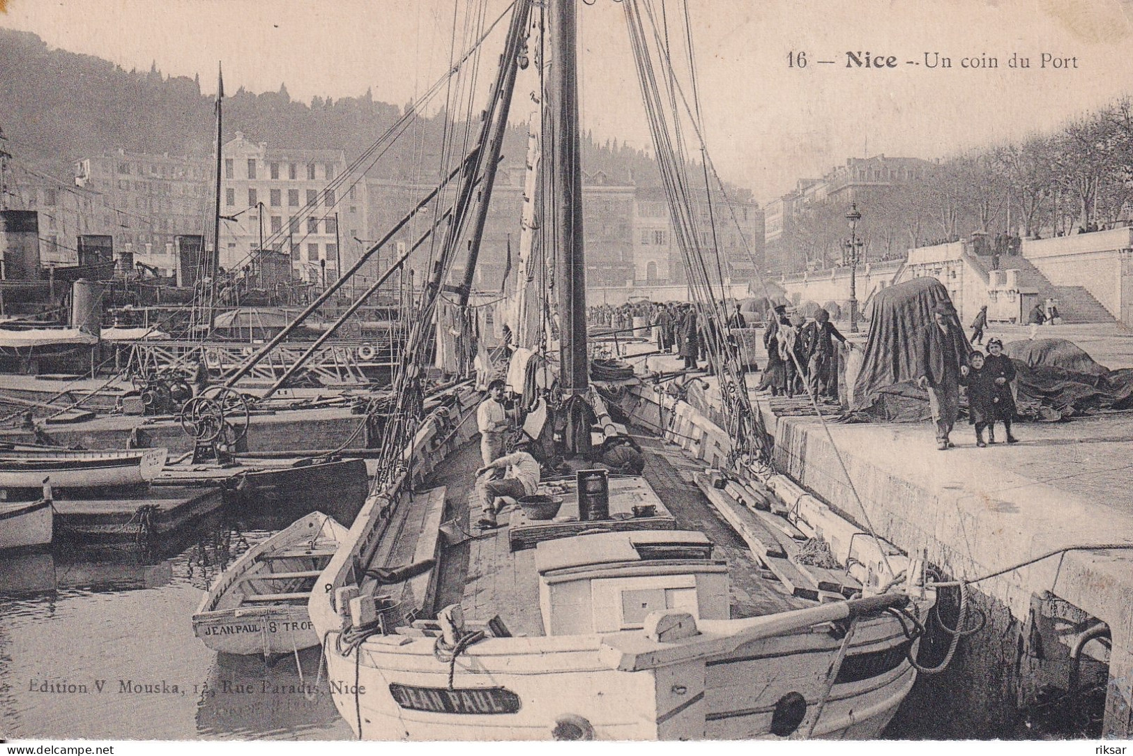 NICE(BATEAU DE PECHE) - Transport Maritime - Port