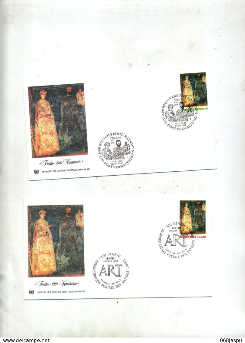 Lettre Fdc 1981 Fresko - Lettres & Documents