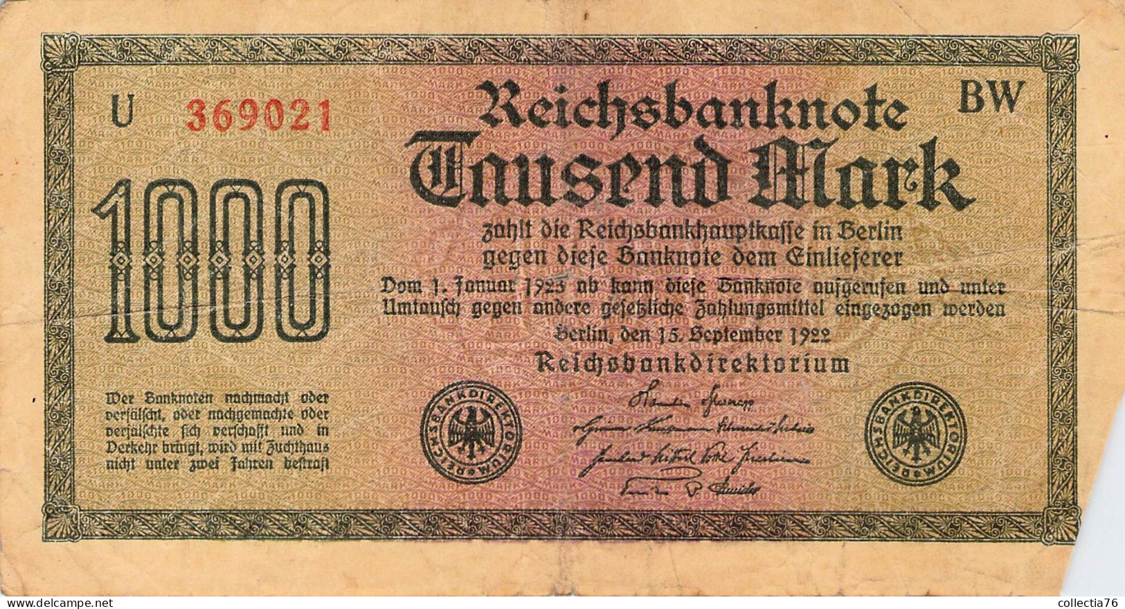 LOT 16 BILLETS ALLEMANDS DIVERS VALEURS MARKS BRIEFMARKEN - Otros – Europa