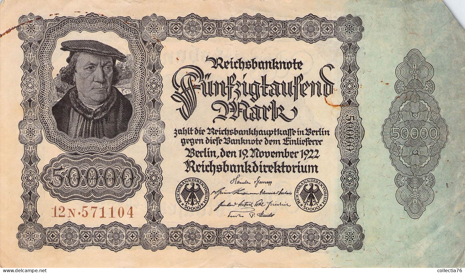 LOT 16 BILLETS ALLEMANDS DIVERS VALEURS MARKS BRIEFMARKEN