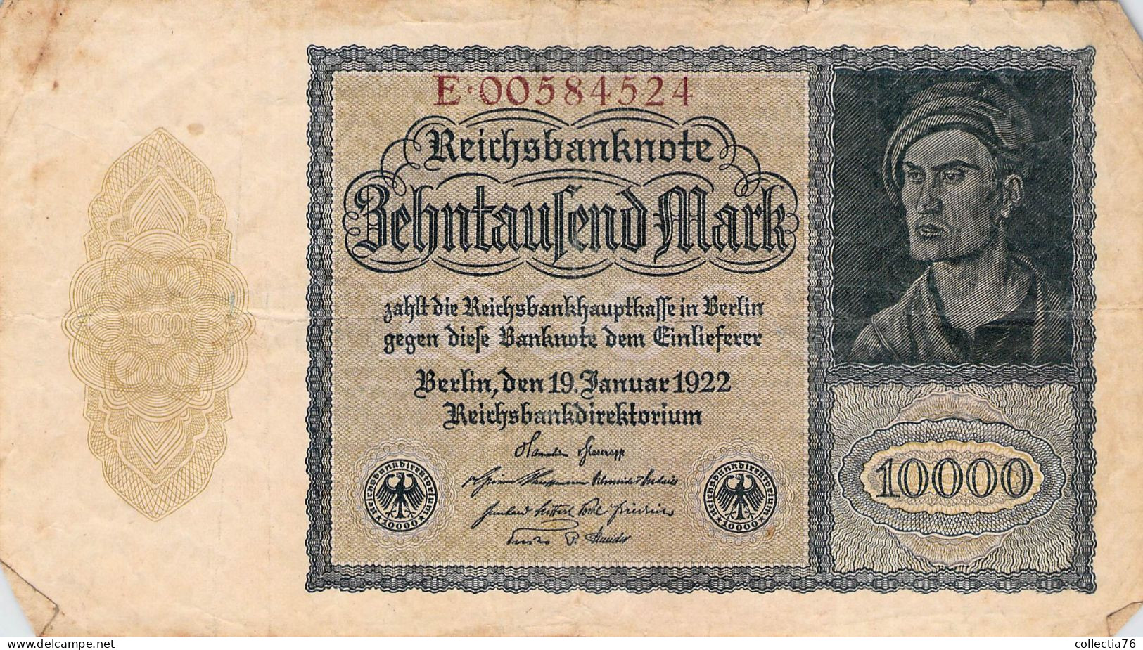 LOT 16 BILLETS ALLEMANDS DIVERS VALEURS MARKS BRIEFMARKEN