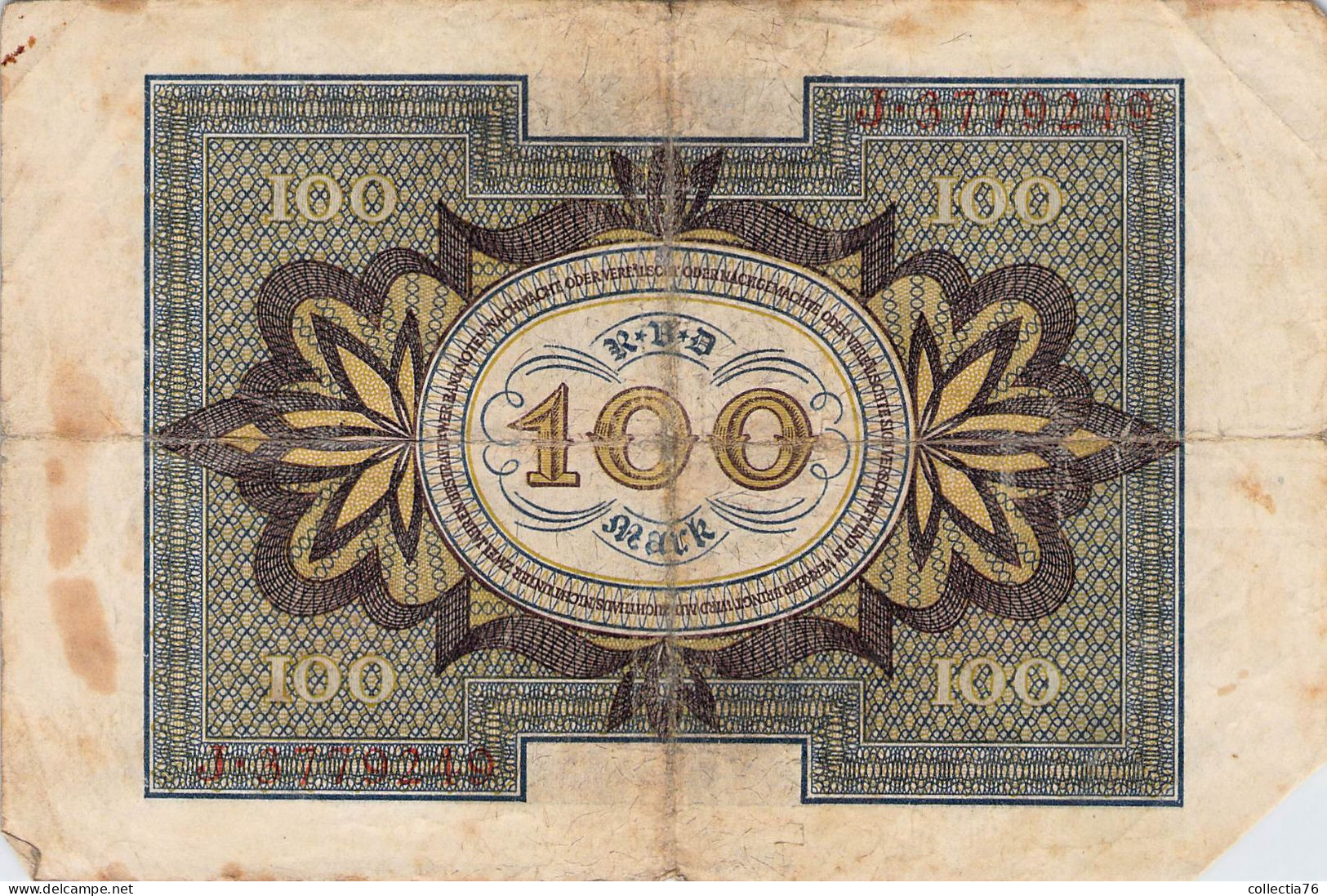 LOT 16 BILLETS ALLEMANDS DIVERS VALEURS MARKS BRIEFMARKEN