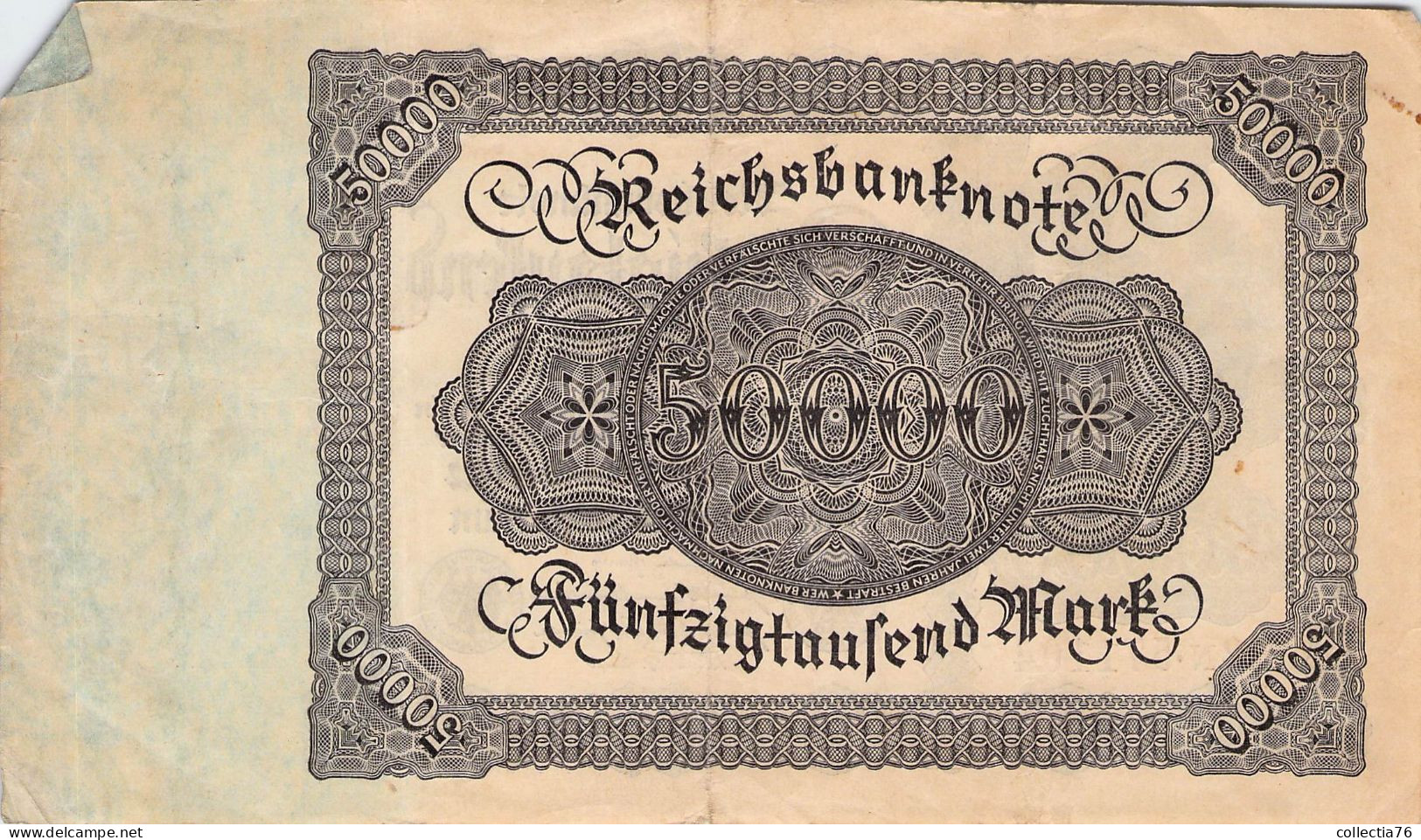 LOT 16 BILLETS ALLEMANDS DIVERS VALEURS MARKS BRIEFMARKEN