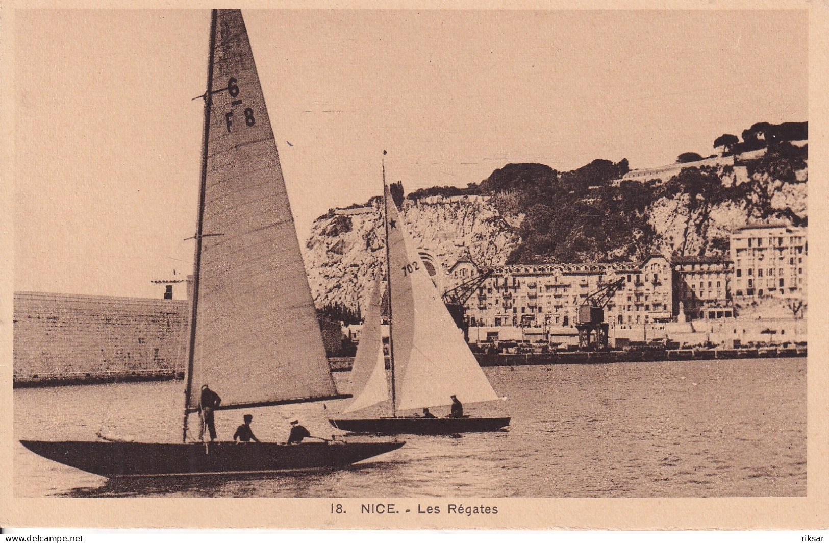 NICE(BATEAU) REGATES - Transport Maritime - Port