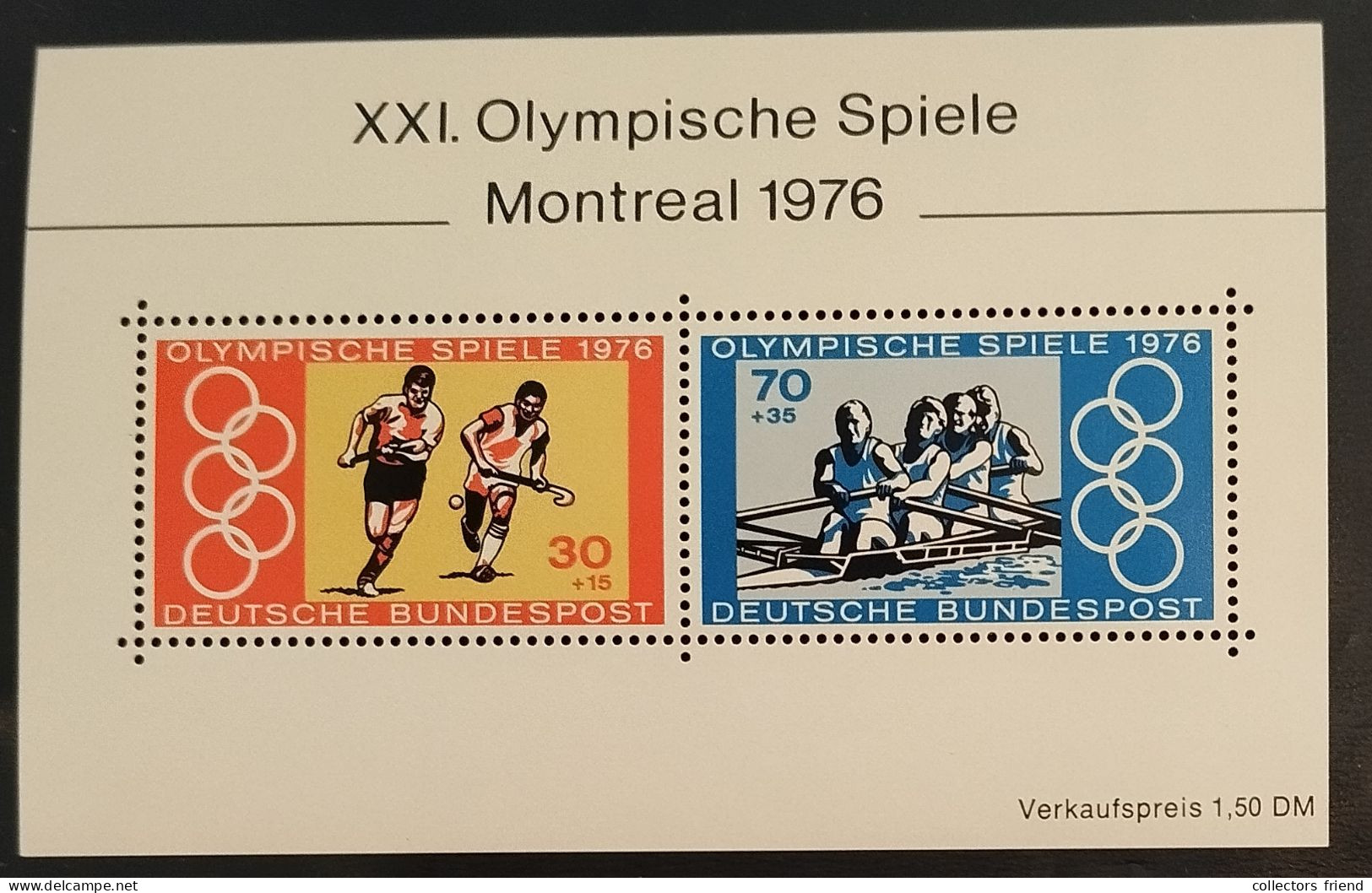 Germany BRD - Olympia Olimpiques Olympic Games - MONTREAL '76 - Block 12 - MNH** - Verano 1976: Montréal