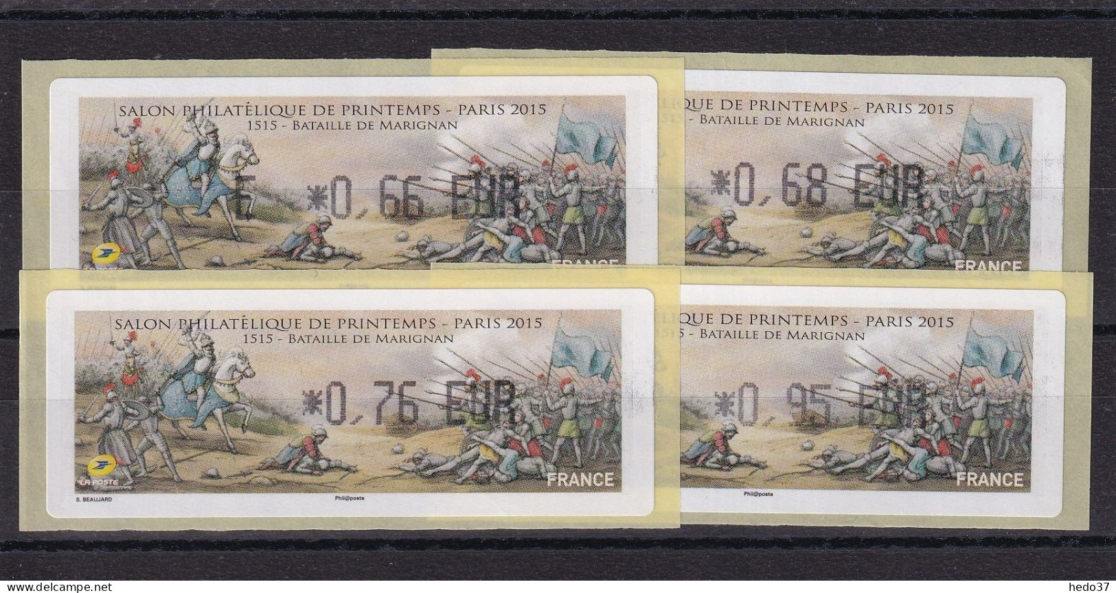 France Timbres De Distributeurs N°1167 - 4 Ex. - Neuf ** Sans Charnière - TB - 2010-... Abgebildete Automatenmarke