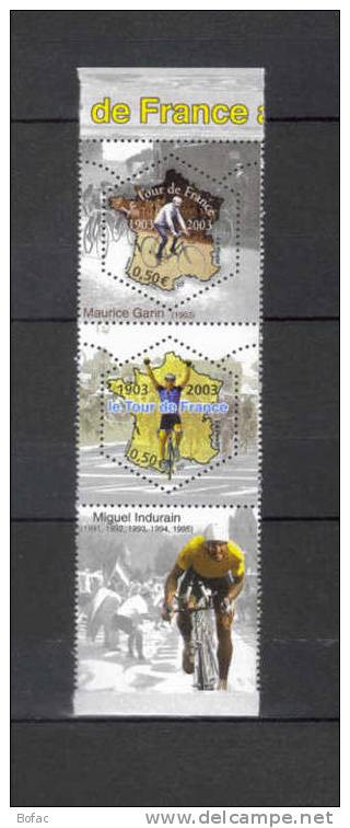 PRIX FIXE ** 3582 3583 YT  "Centenaire Du Tour De France"  69A/15 - Neufs