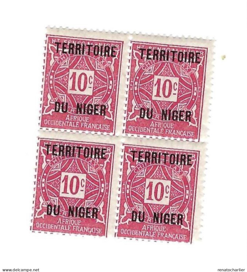 Taxe,MNH,Neuf Sans Charnière.Bloc De 4. - Unused Stamps