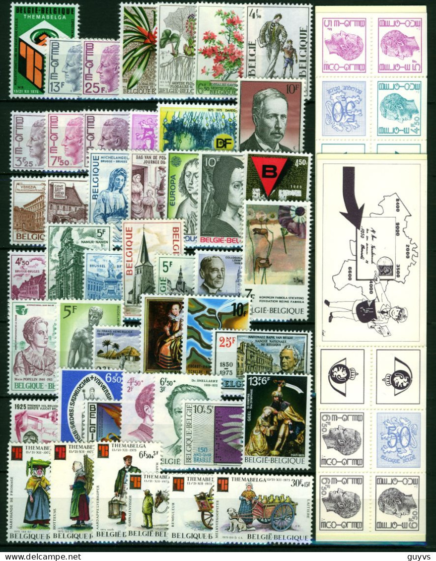 België/Belgique Jaar/ann 1975 ** COB = 36,95 Euro Vl2747 - Full Years