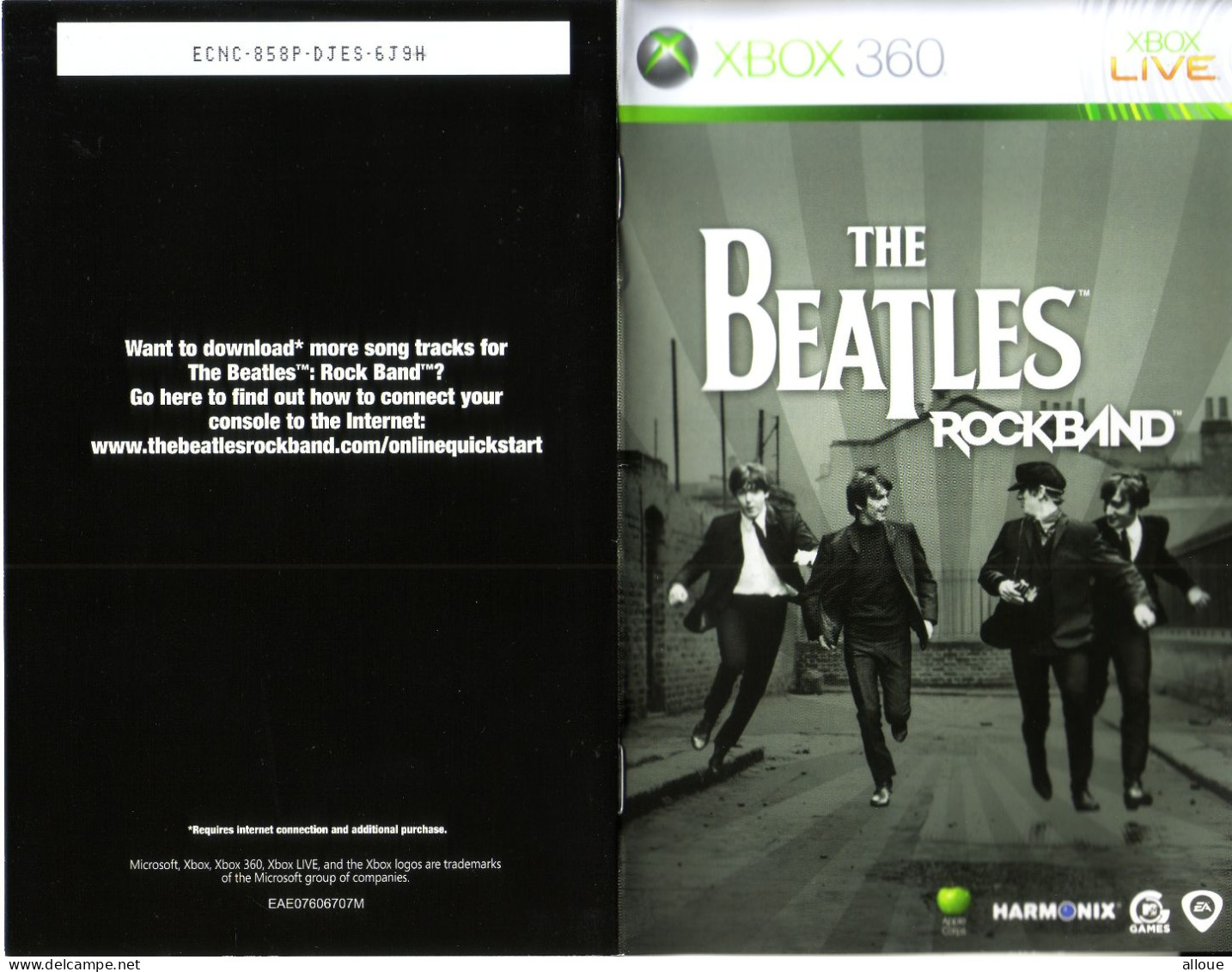 THE BEATLES ROCKBAND - XBOX 360 - X BOX LIVE JEUX VIDEO - MEET THE BEATLES ROCK THE WORLD! - Autres & Non Classés