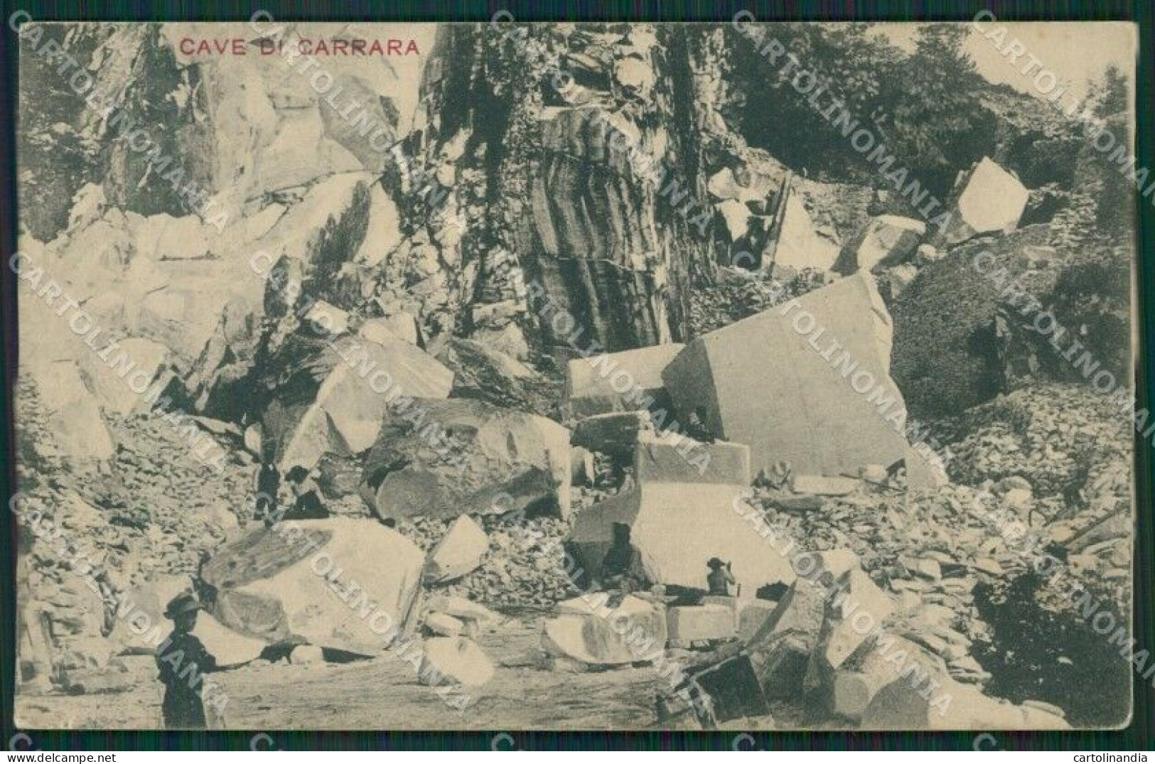Massa Carrara Cave Cartolina KV4247 - Massa