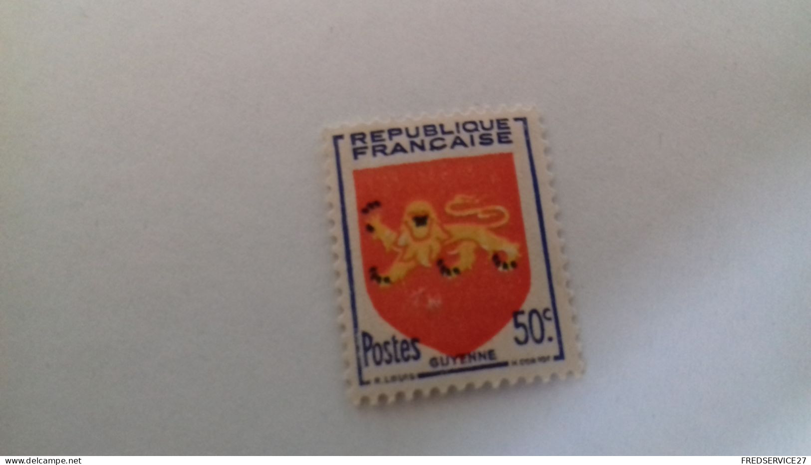 LR / BLASON GUYENNE 50 C  NEUF - Unused Stamps