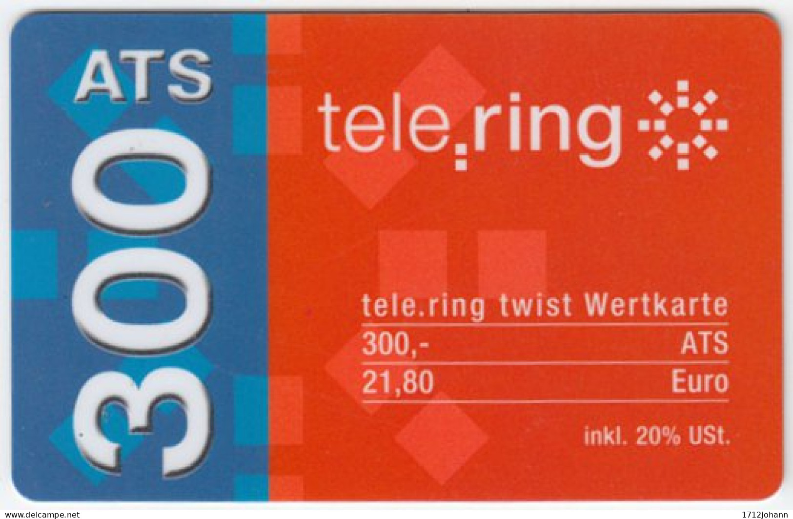 AUSTRIA N-083 Recharge Tele.ring - Used - Oesterreich