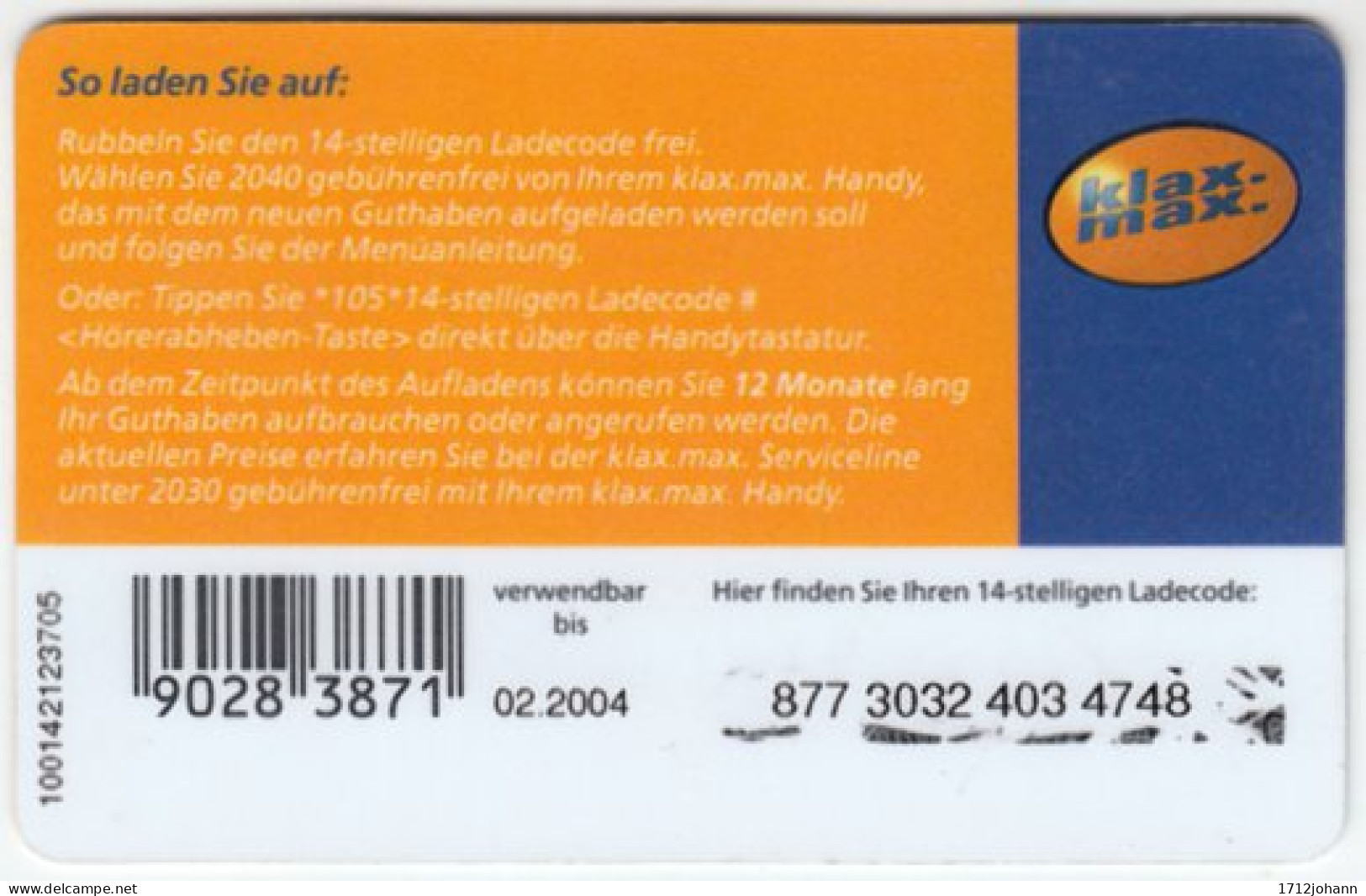 AUSTRIA N-121 Recharge Max - Used - Oesterreich