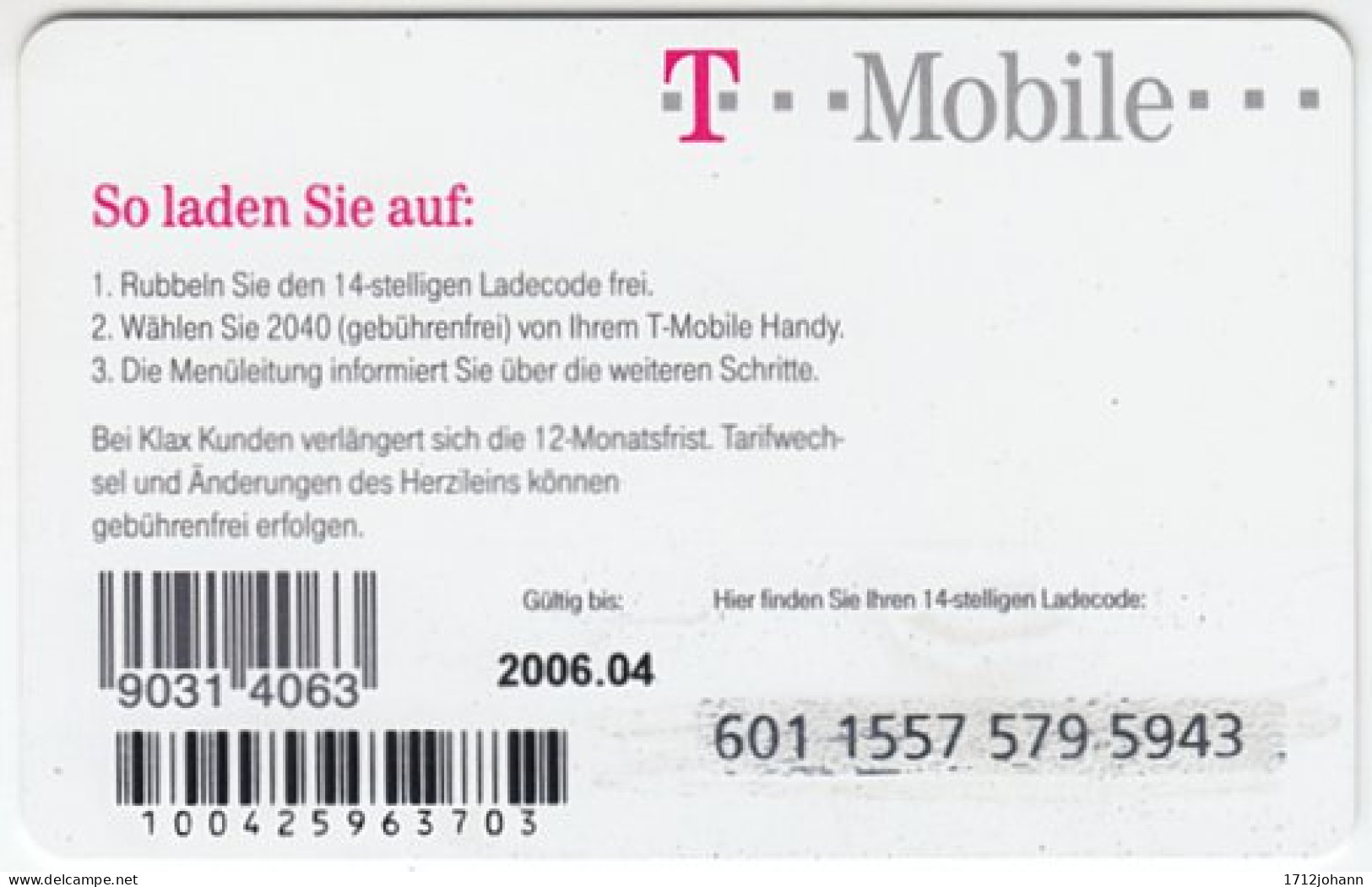 AUSTRIA N-212 Recharge T-Mobile - Sport, Soccer - Used - Oesterreich