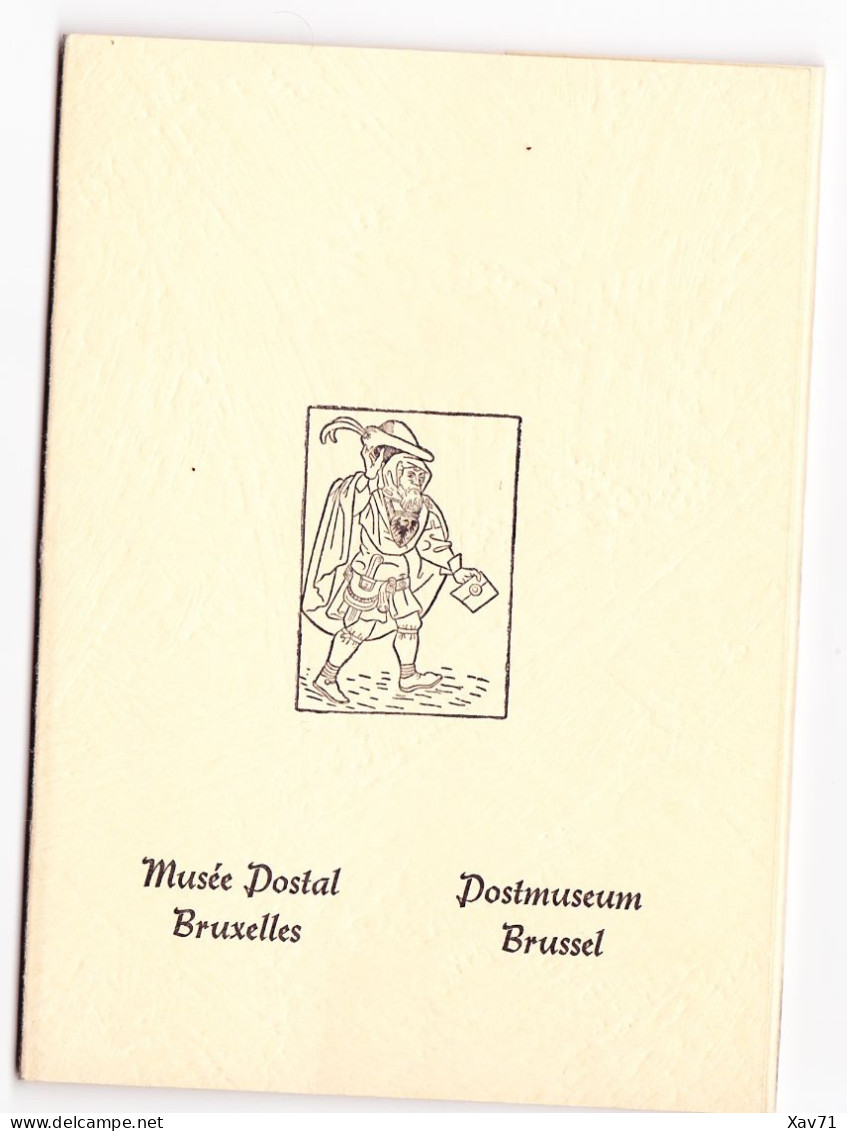 Musee Postal De Bruxelles - Set De 8 Cartes - Ca. 1962 - Musées