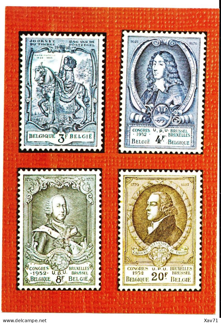 Musee Postal de Bruxelles - set de 8 cartes - ca. 1962