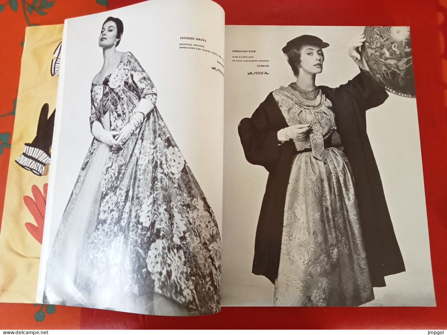 Officiel De La Mode Et De La Couture Paris Mars 1954 Collections Printemps Dior Balmain Cardin Nina Ricci Givenchy Patou - Mode