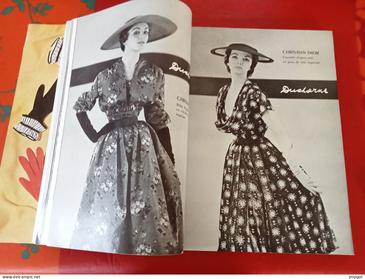 Officiel De La Mode Et De La Couture Paris Mars 1954 Collections Printemps Dior Balmain Cardin Nina Ricci Givenchy Patou - Mode