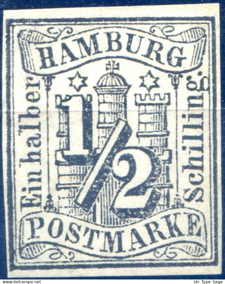 Hambourg N°1 Neuf - Cote 120€ - (F617) - Hambourg
