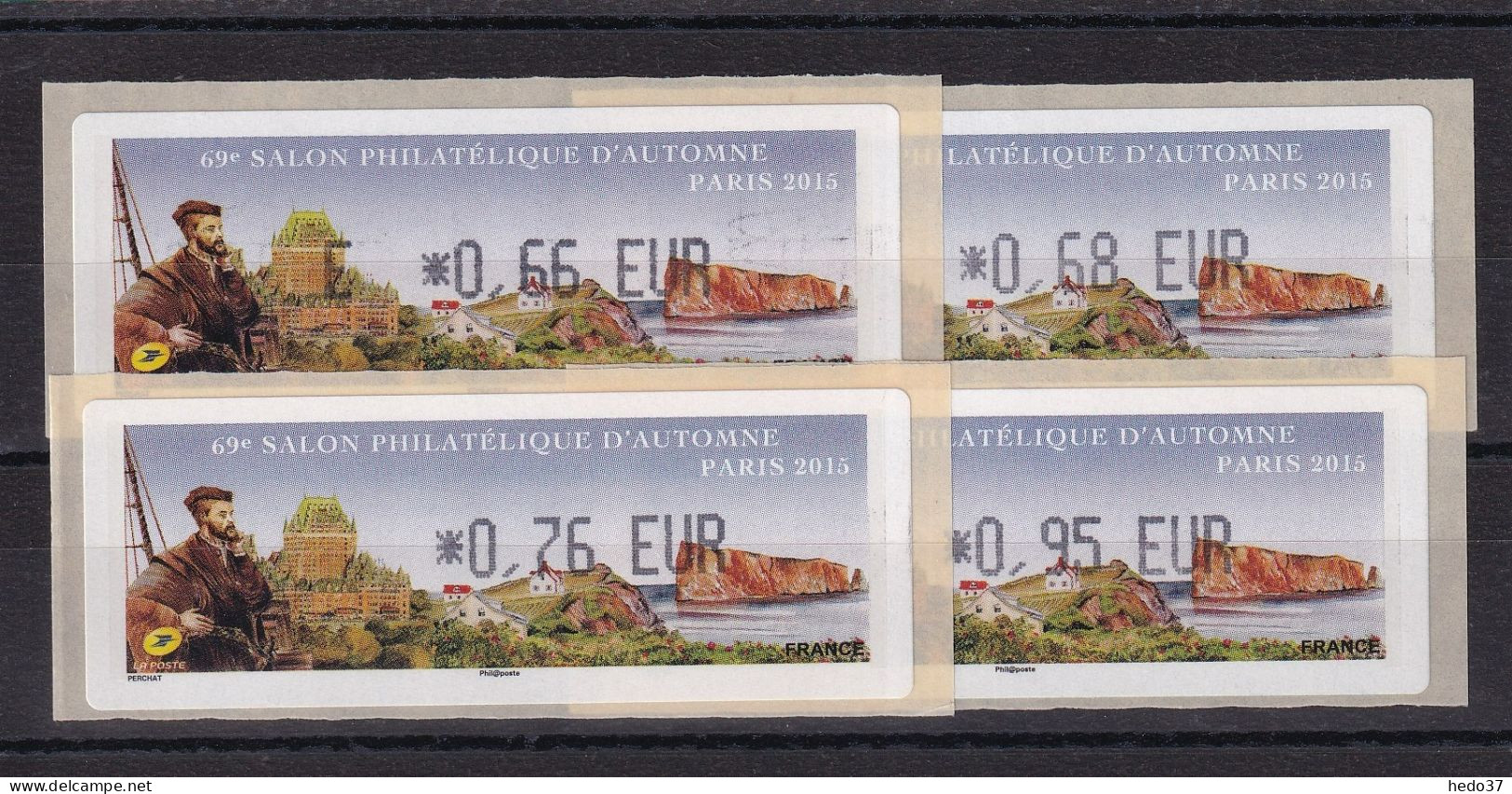 France Timbres De Distributeurs N°1179 - 4 Ex. - Neuf ** Sans Charnière - TB - 2010-... Illustrated Franking Labels