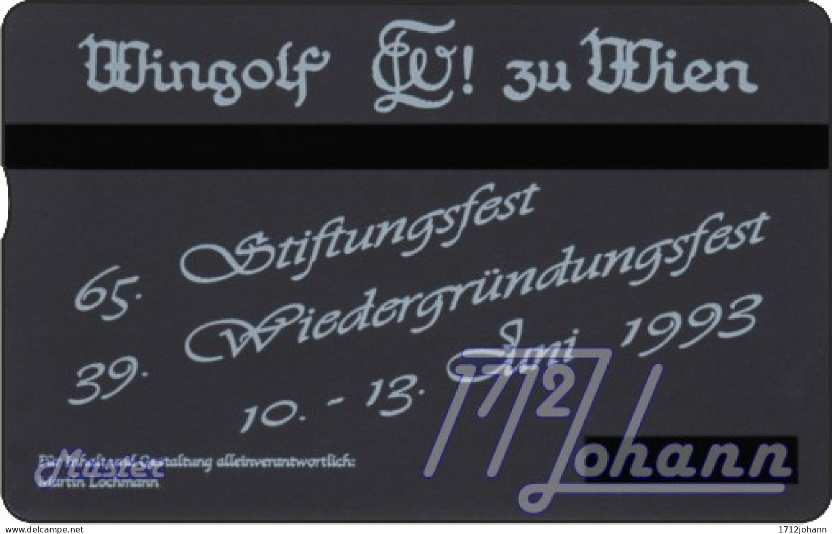 AUSTRIA Private: "Wingolf - Wien" - MINT [ANK P125A] - Austria