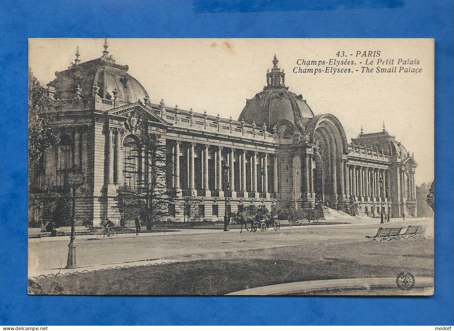 CPA - 75 - Paris - Champs-Elysées - Le Petit Palais - Circulée En 1936 - Champs-Elysées