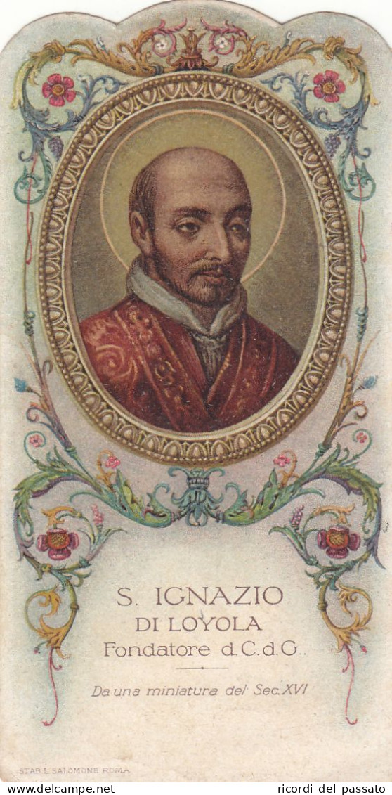 Santino S.ignazio Di Loyola - Santini