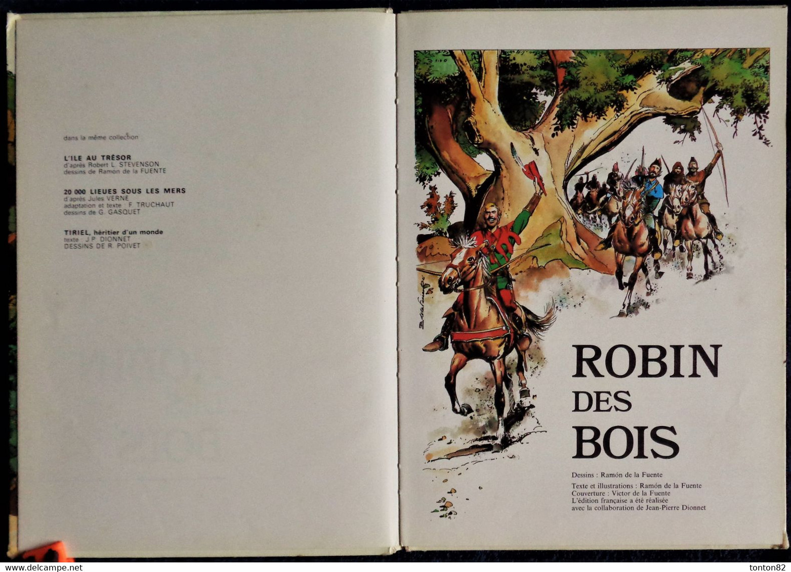 Ramon De La Fuente - ROBIN DES BOIS - Éditions Fernand Nathan - ( E.O. 1976 ) . - Other & Unclassified