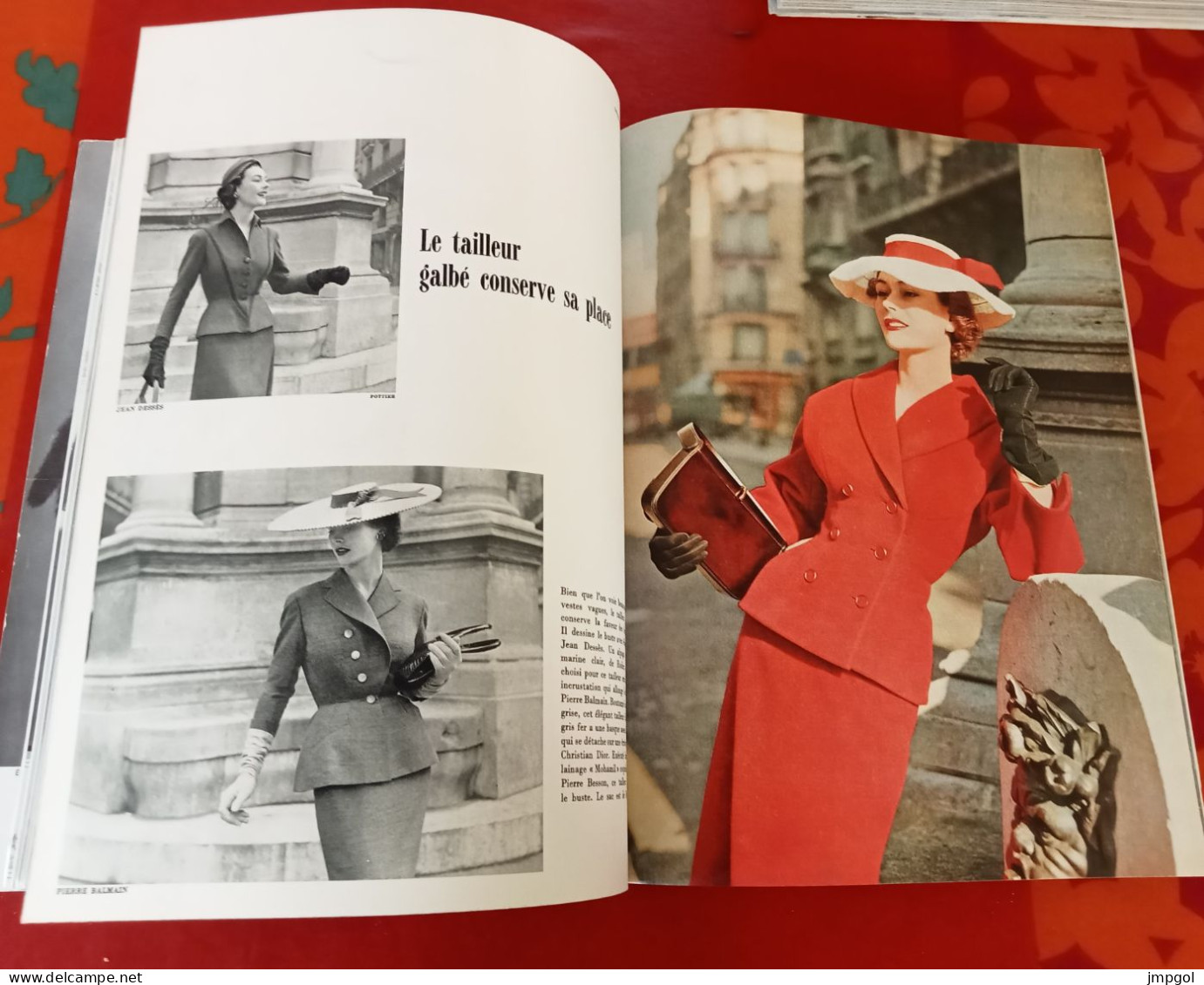 Officiel De La Mode Et De La Couture Paris Avril 1953 Collections Printemps Dior Balmain Cardin Ricci Waldorf Astoria - Fashion