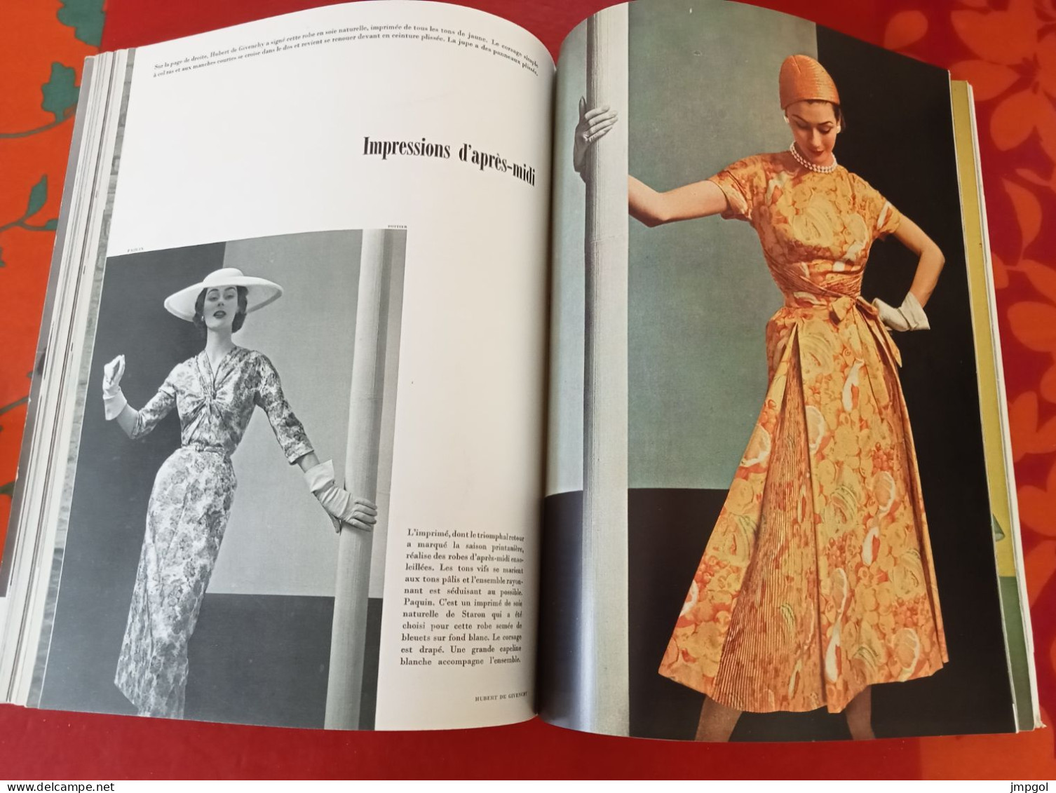 Officiel de la Mode et de la Couture Paris Avril 1953 Collections Printemps Dior Balmain Cardin Ricci Waldorf Astoria