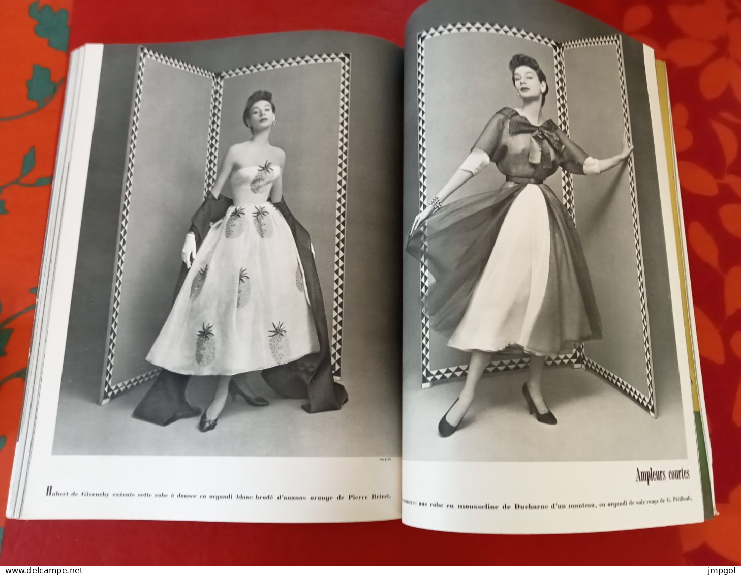 Officiel de la Mode et de la Couture Paris Avril 1953 Collections Printemps Dior Balmain Cardin Ricci Waldorf Astoria