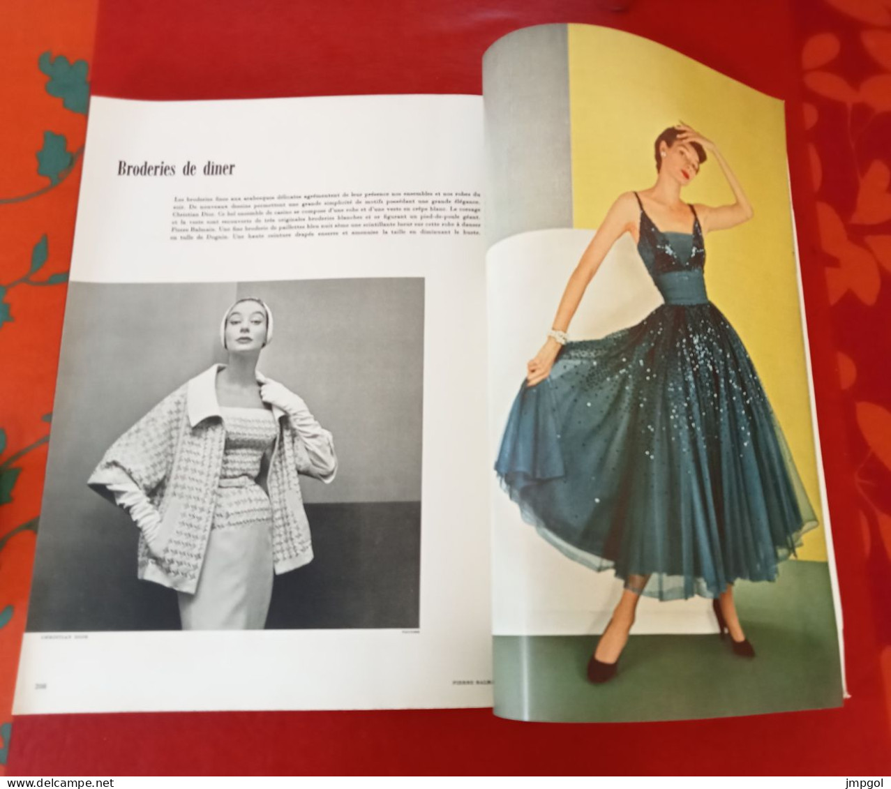 Officiel de la Mode et de la Couture Paris Avril 1953 Collections Printemps Dior Balmain Cardin Ricci Waldorf Astoria
