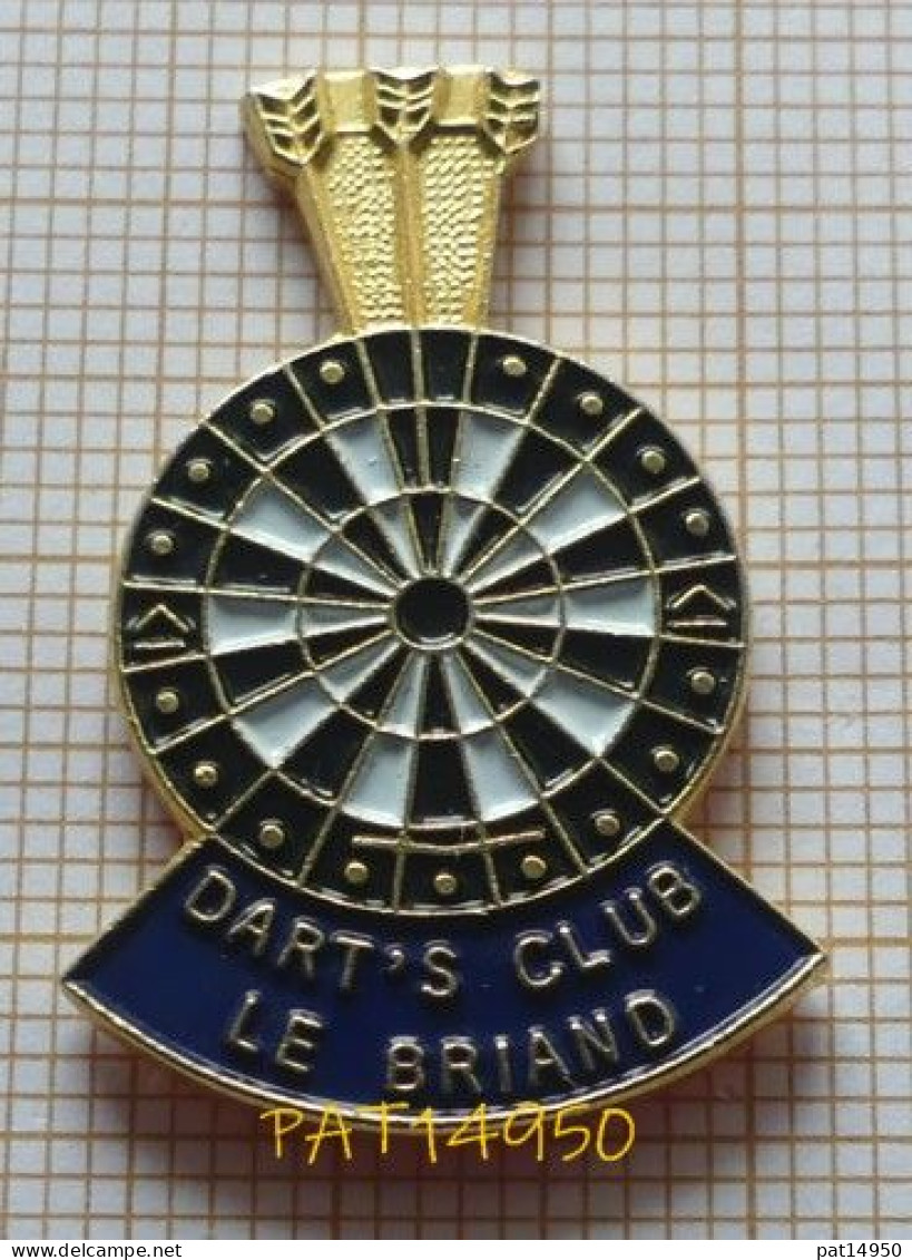 PAT14950 FLECHETTES DART'S CLUB LE BRIAND CIBLE - Boogschieten