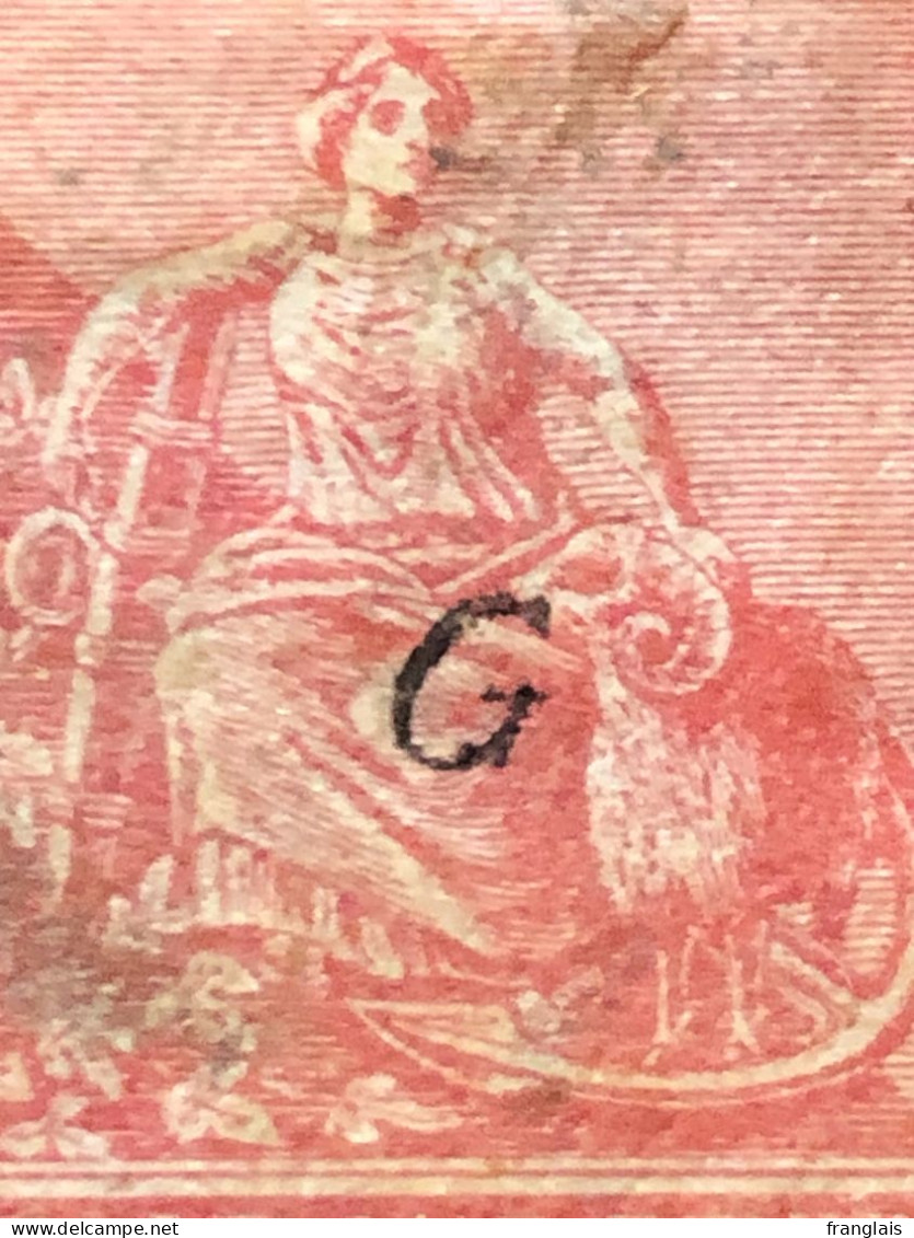 GRIQUALAND WEST  SG 16  1d Carmine Red With Italic G MNG   CV £28 - Griqualand Ouest (1874-1879)