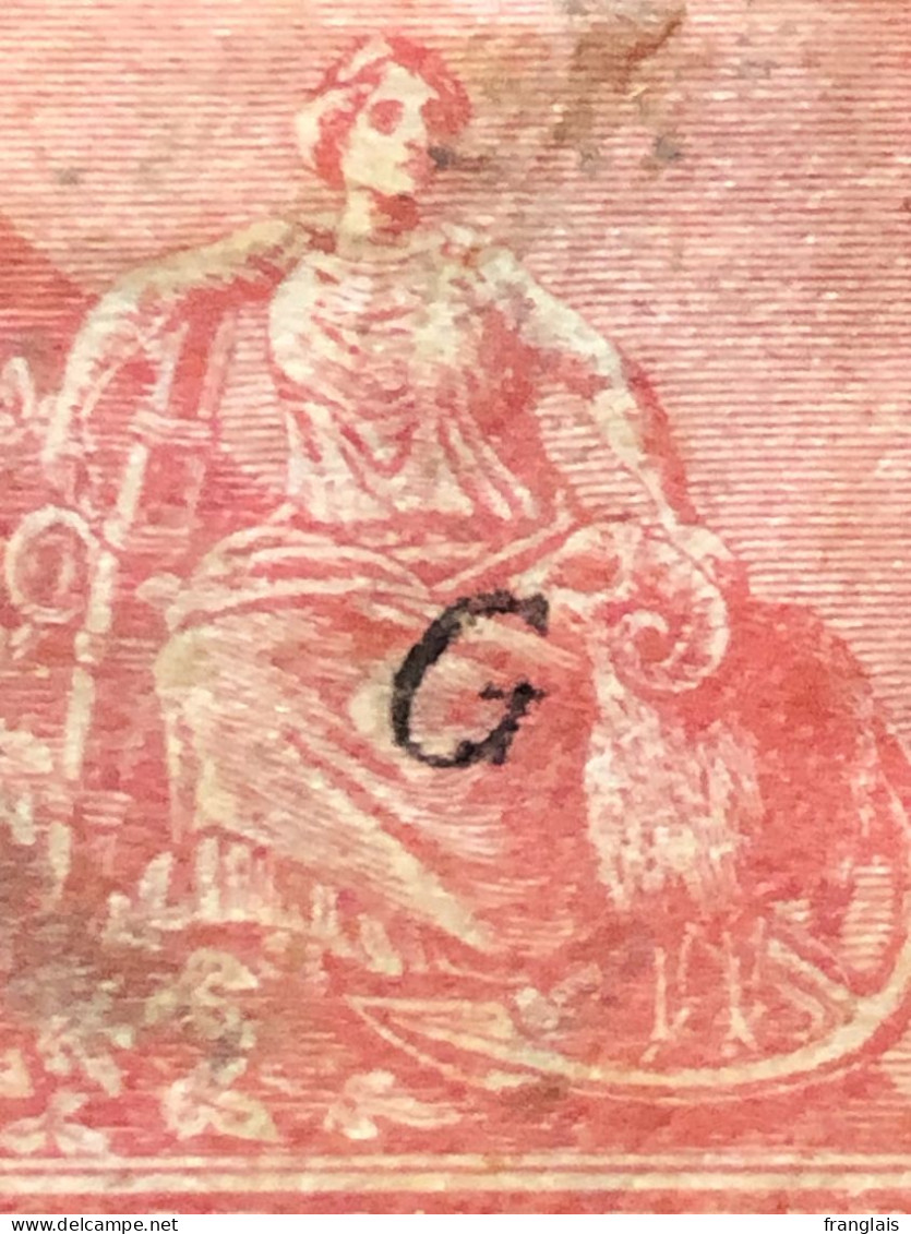 GRIQUALAND WEST  SG 17  1d Carmine Red With Italic G MNG   CV £28 - Griqualandia Occidental (1874-1879)