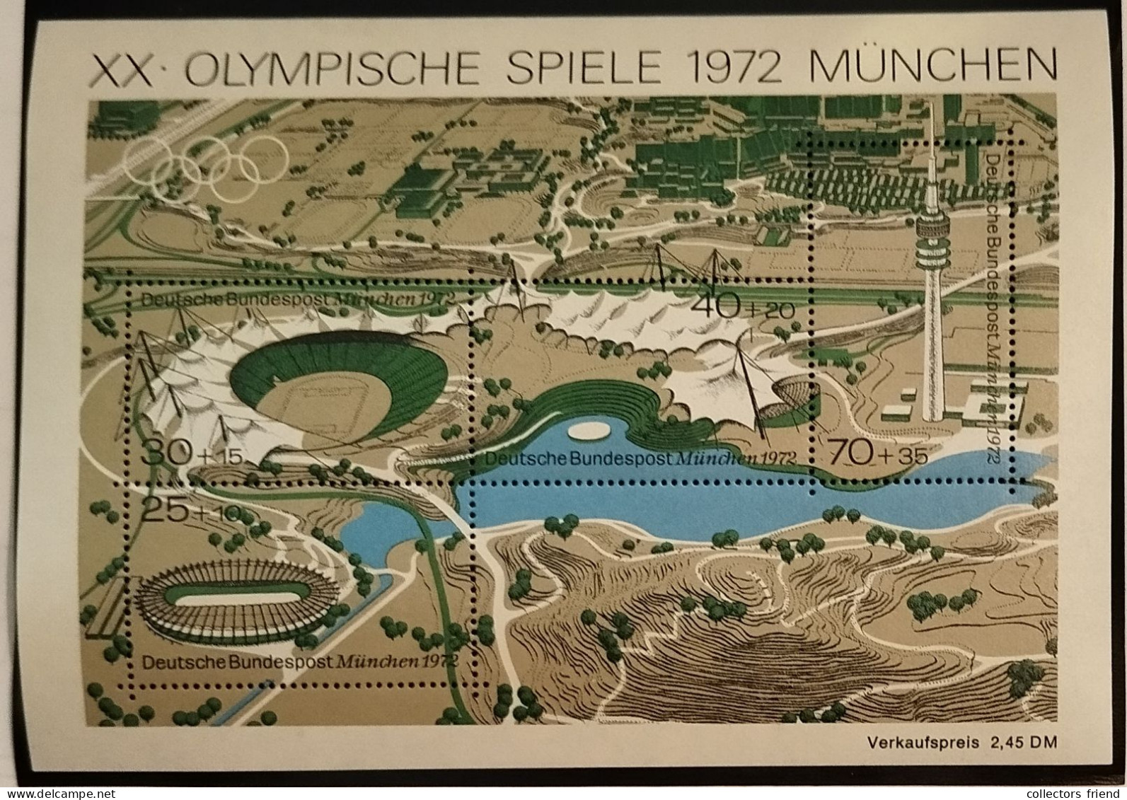 Germany BRD - Olympia Olimpiques Olympic Games - München Munich '72 - Block 7+8 - MNH** - Sommer 1976: Montreal