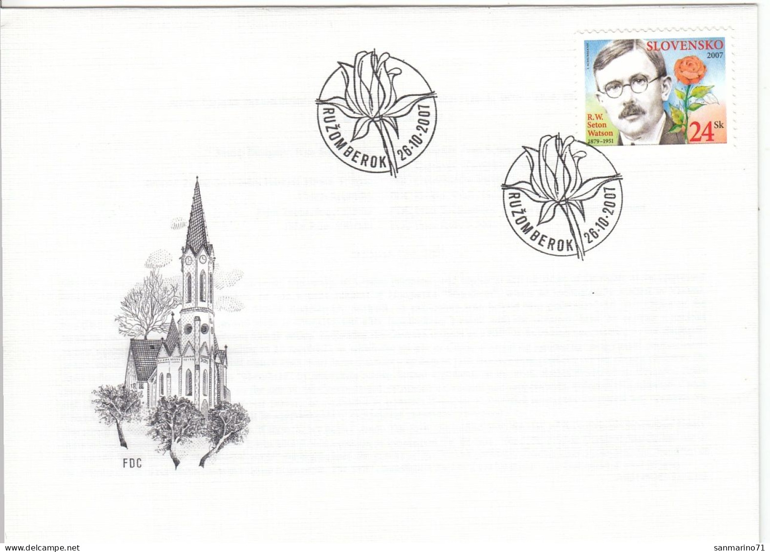 FDC SLOVAKIA 567 - FDC