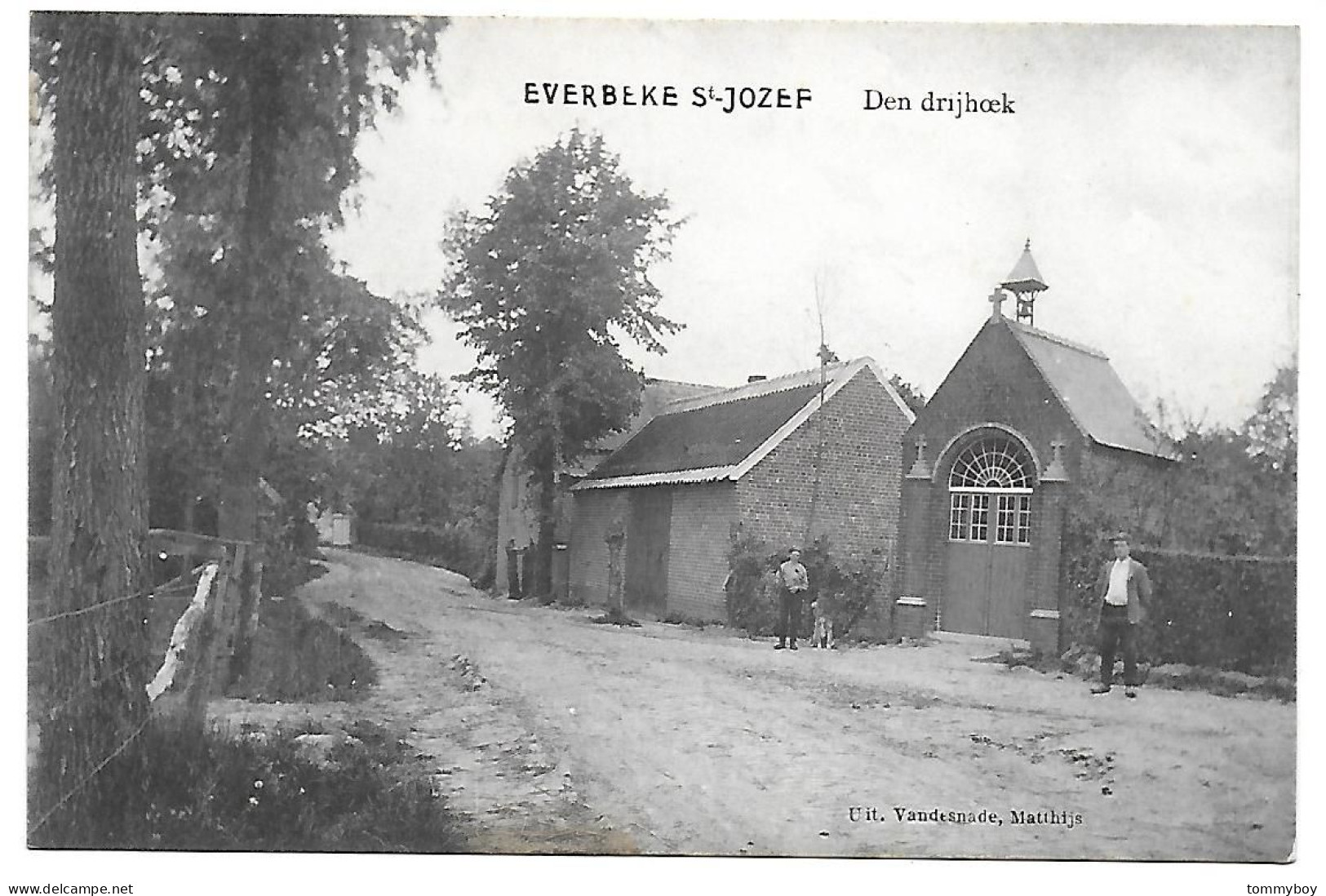 CPA Everbeke St Jozef, Den Drijhoek - Brakel