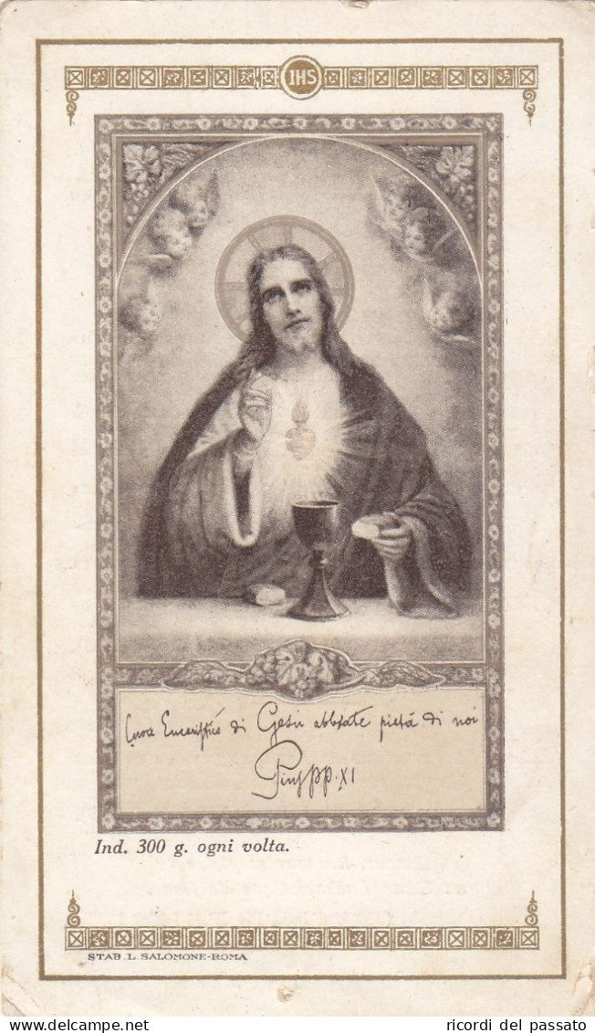 Santino Sacro Cuore Di Gesu' - Santini