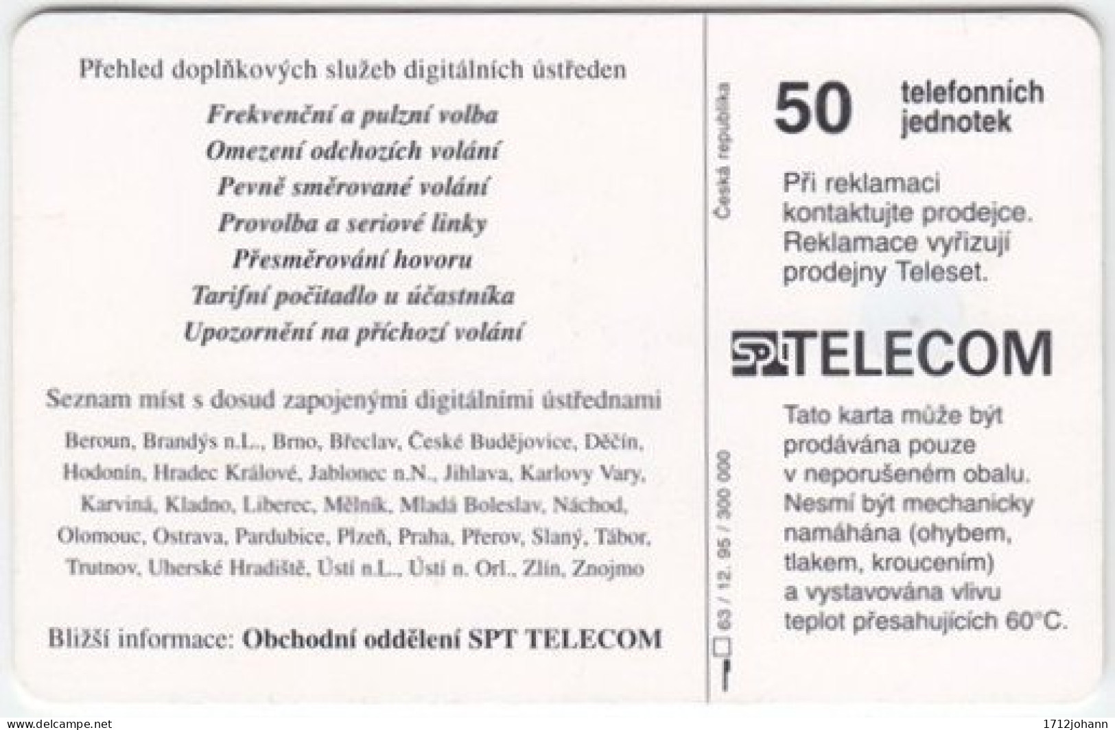 CZECH REP. B-618 Chip Telecom - Used - Tsjechië