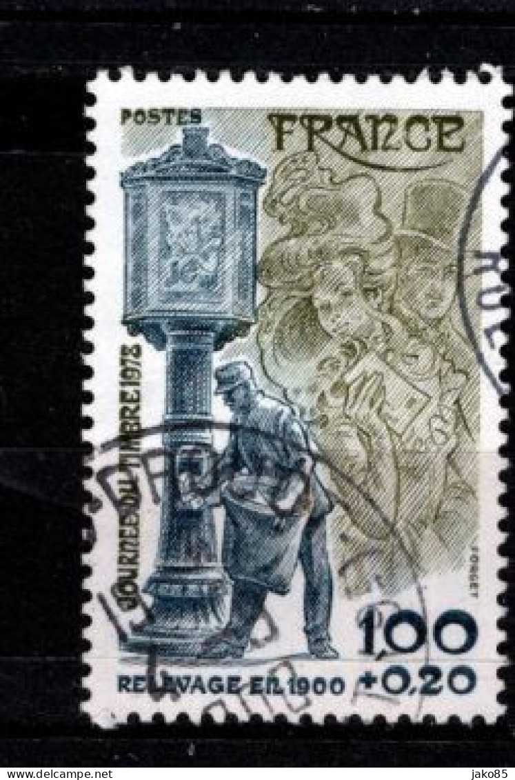 - FRANCE - 1978 - YT N° 2004 - Oblitéré - JT Facteur Paris - Oblitérés