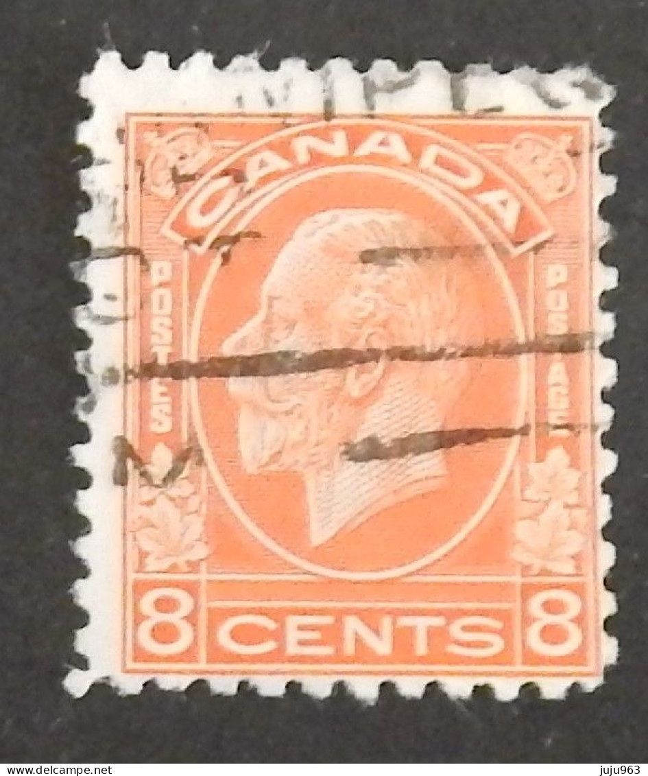 CANADA YT 166 OBLITÉRÉ "GEORGE V" ANNÉES 1932/1933 - Used Stamps