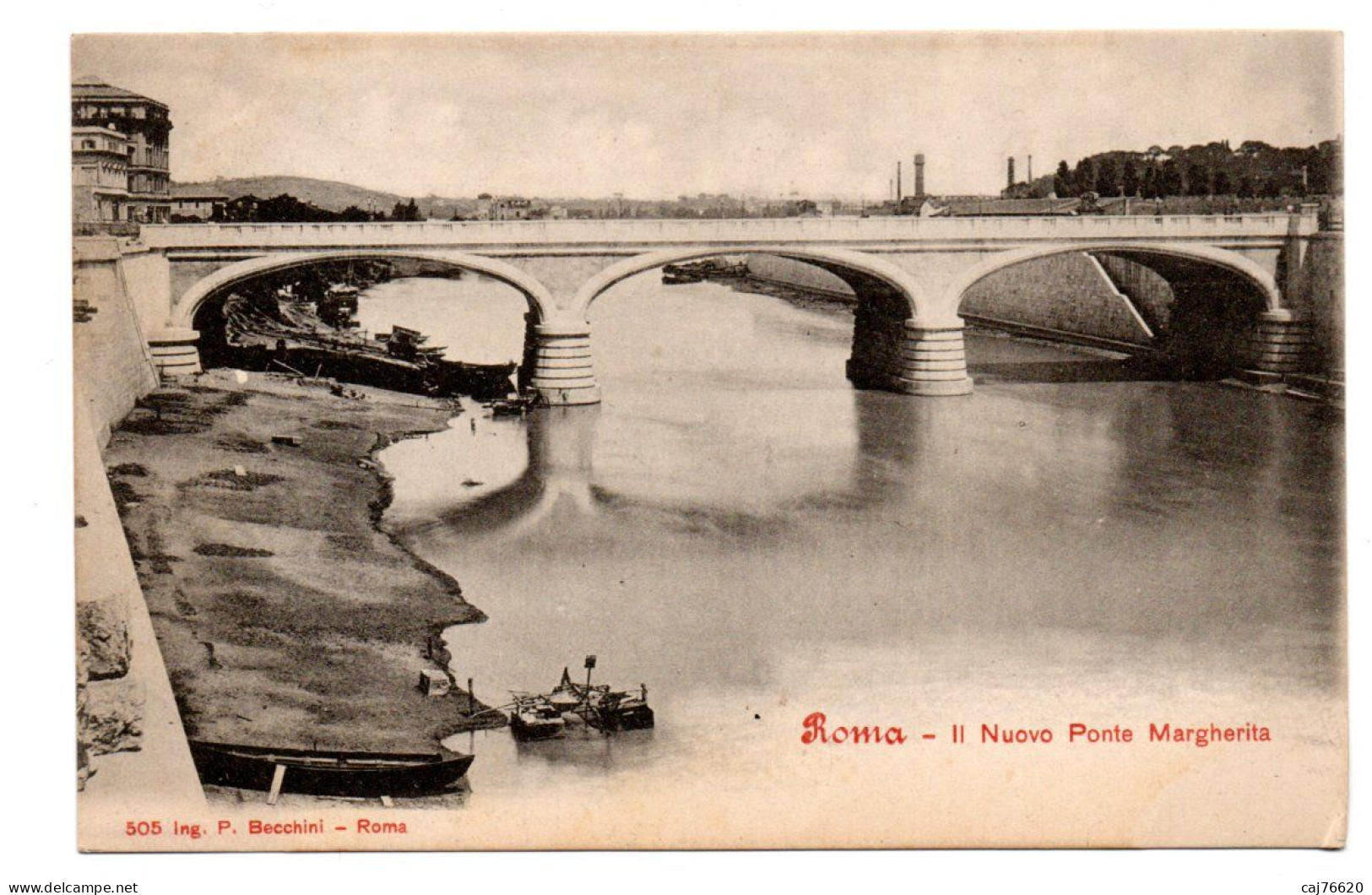 Roma , Rome , Il Nuovo Ponte Margherita - Brücken