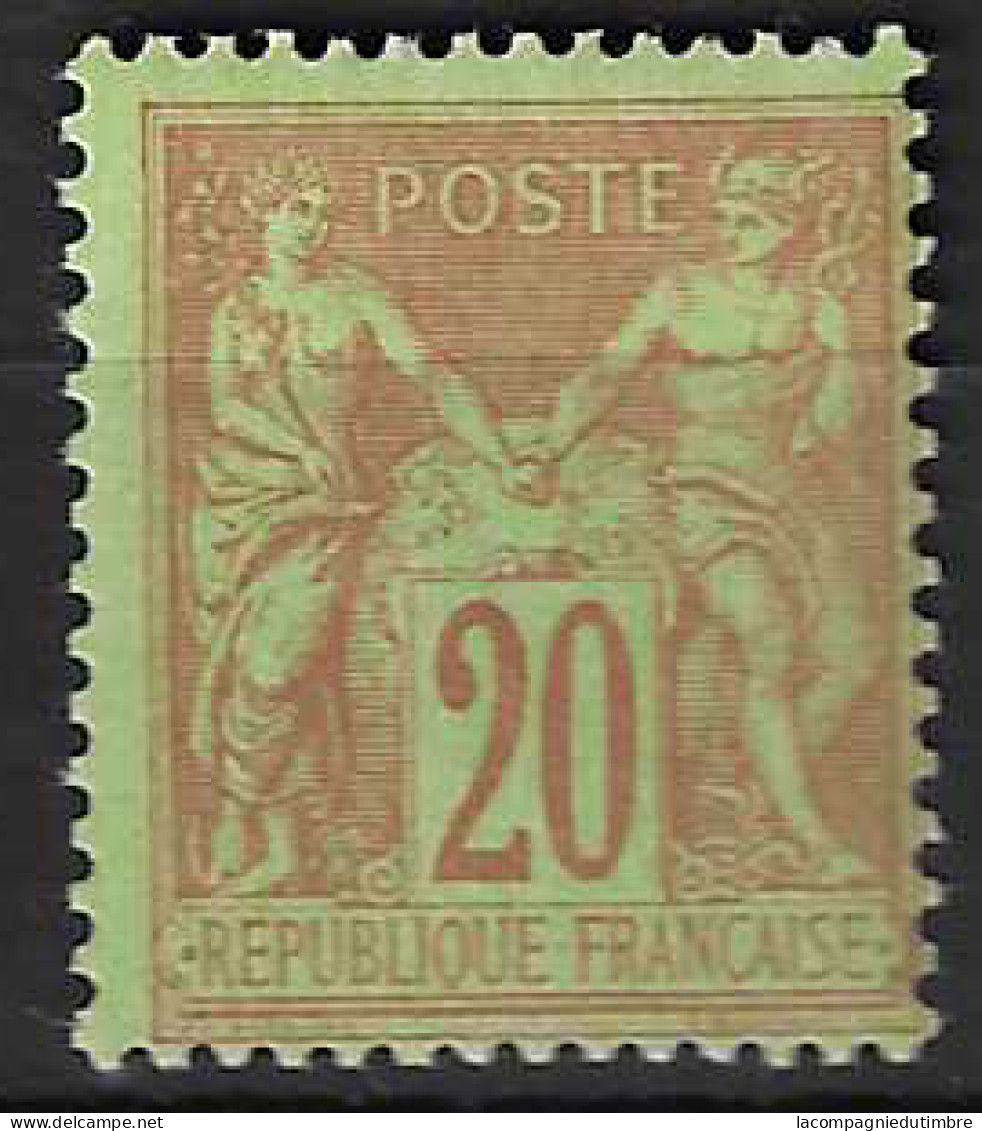 France Sage YT N° 96 Neuf *. TB - 1876-1898 Sage (Tipo II)