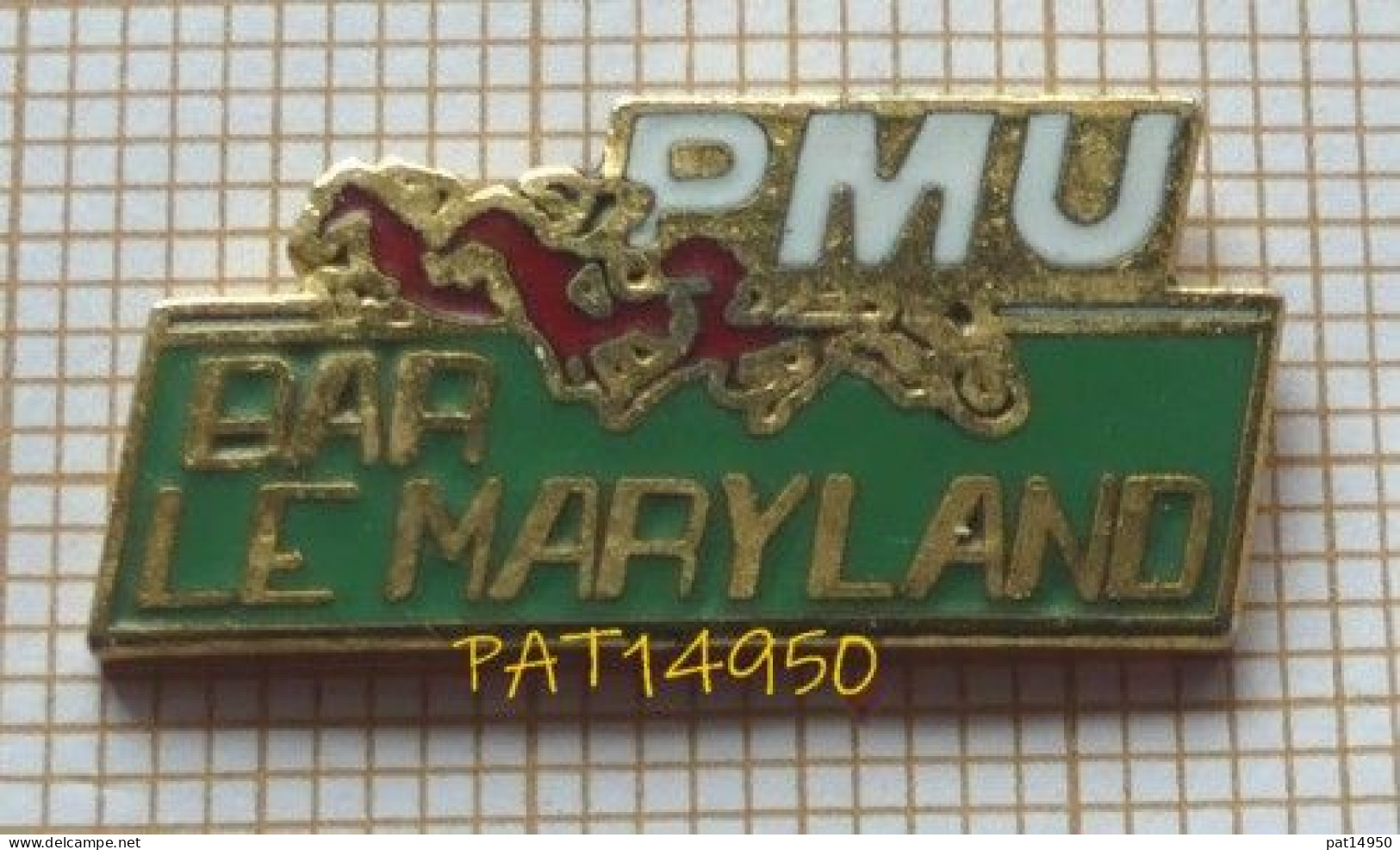 PAT14950 BAR LE MARYLAND PMU COURSES HIPPIQUES En Version EGF - Casinos