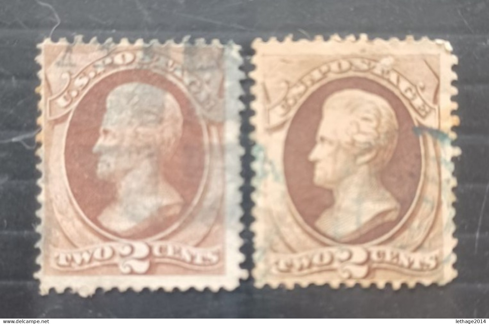 UNITED STATE 1870-1873 JACKSON SC N 146-157 - Used Stamps