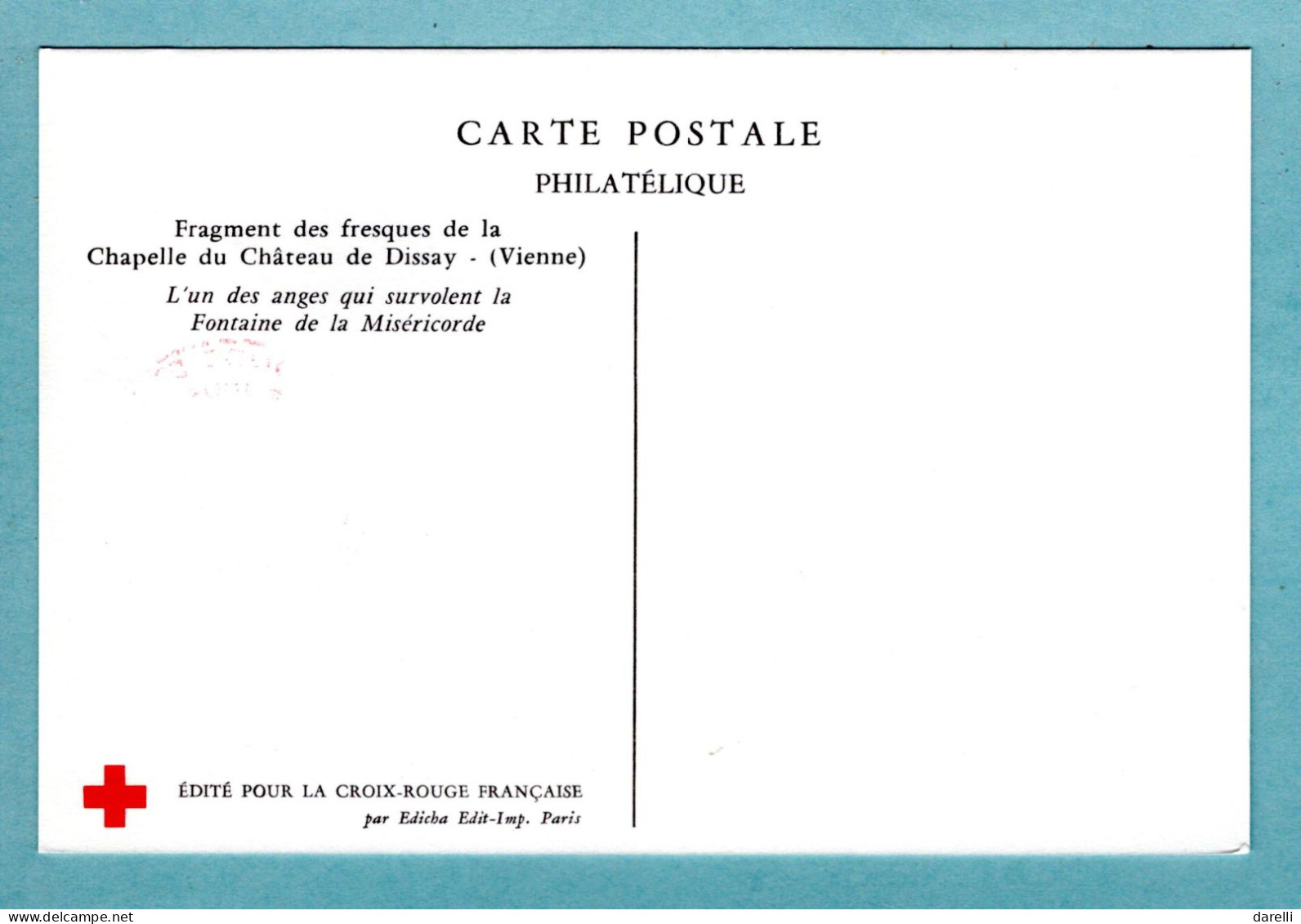 Carte Maximum 1970 - Croix Rouge 1970 -  L'Ange Au Fouet - YT 1662 - 86 Poitiers - 1970-1979