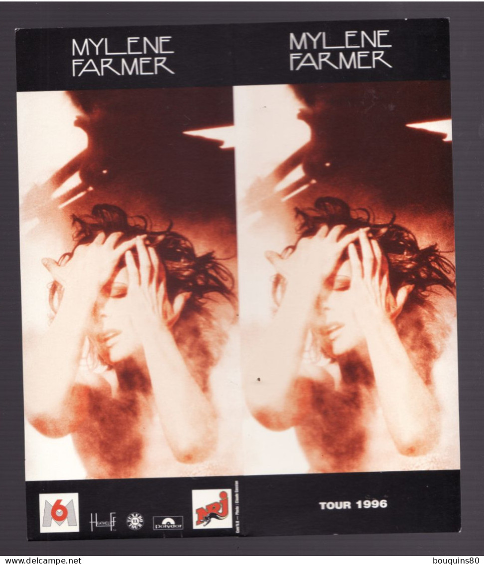 MYLENE FARMER TOUR 1996 Porte Billet - Publicités