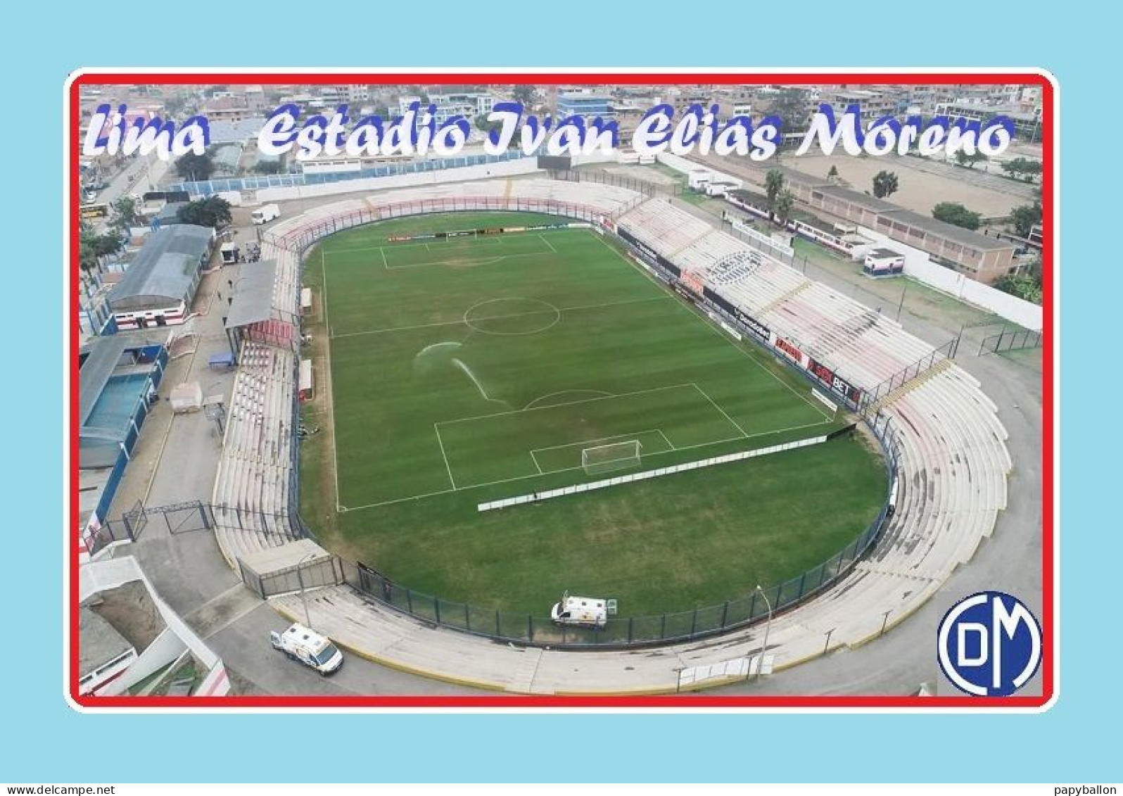 CARTE  STADE . LIMA    PEROU  ESTADIO IVAN ELIAS  MORENO    #   CS.2134 - Fussball